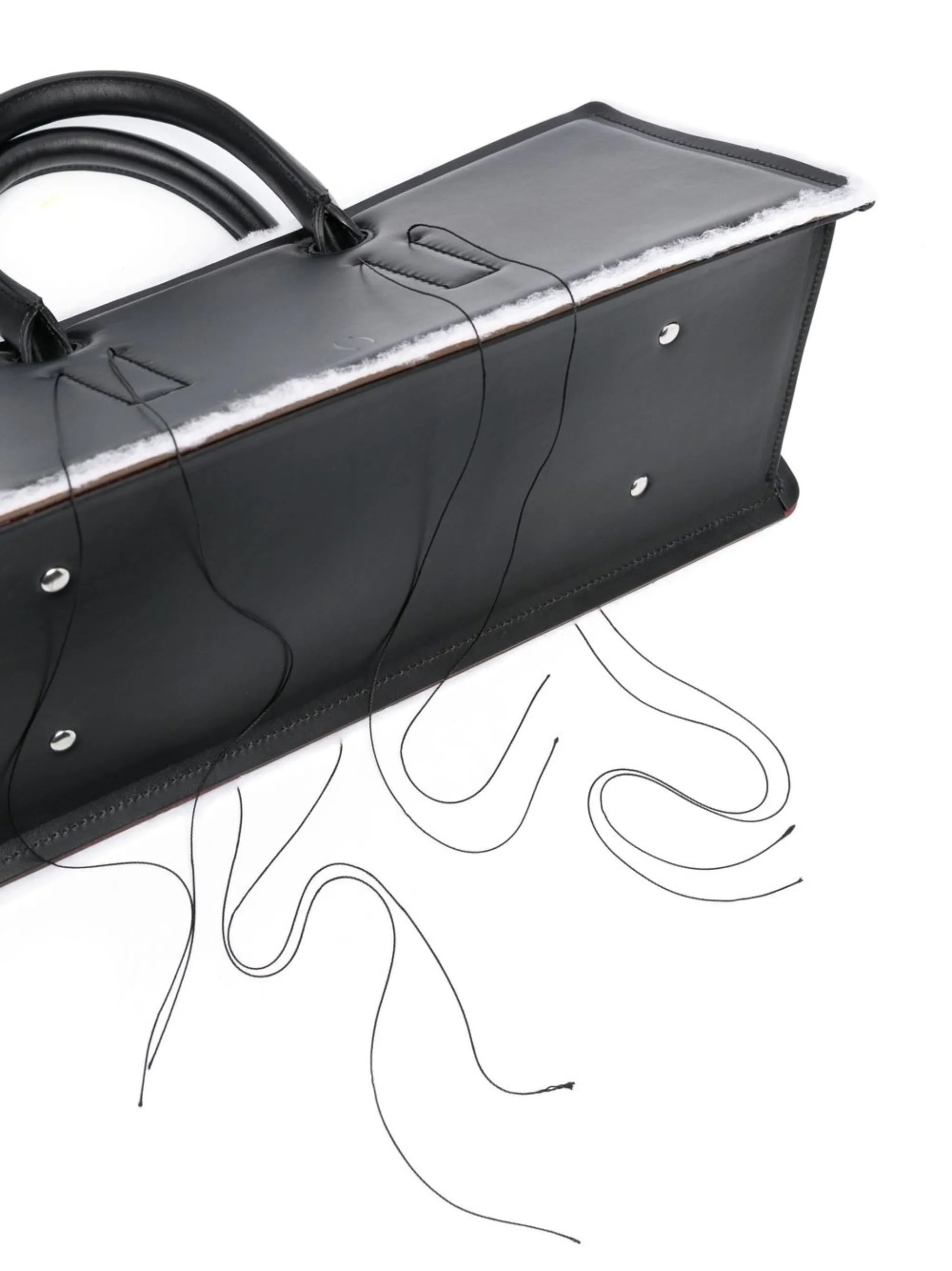 Otto leather tote bag