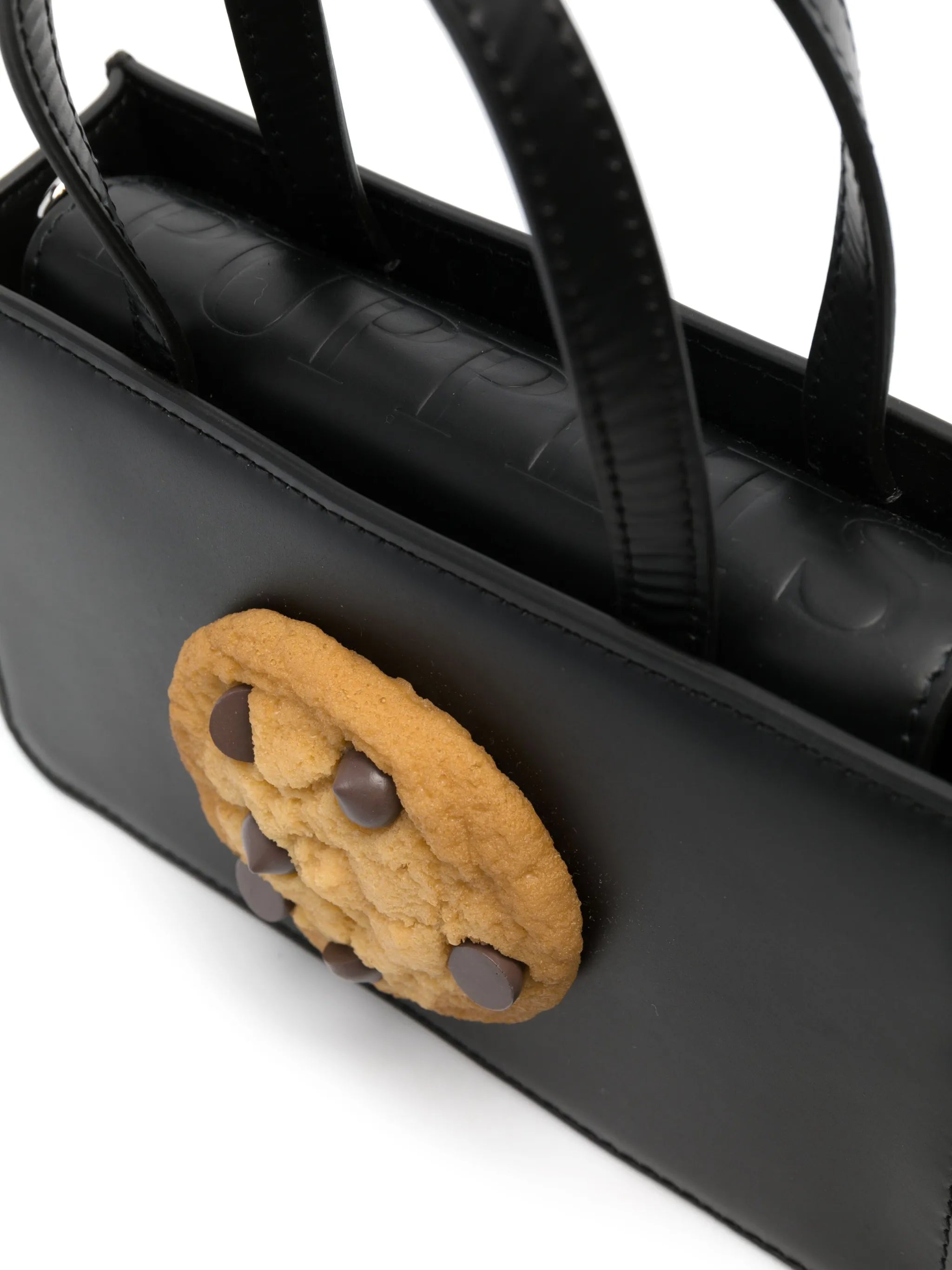 small Cookie leather tote bag