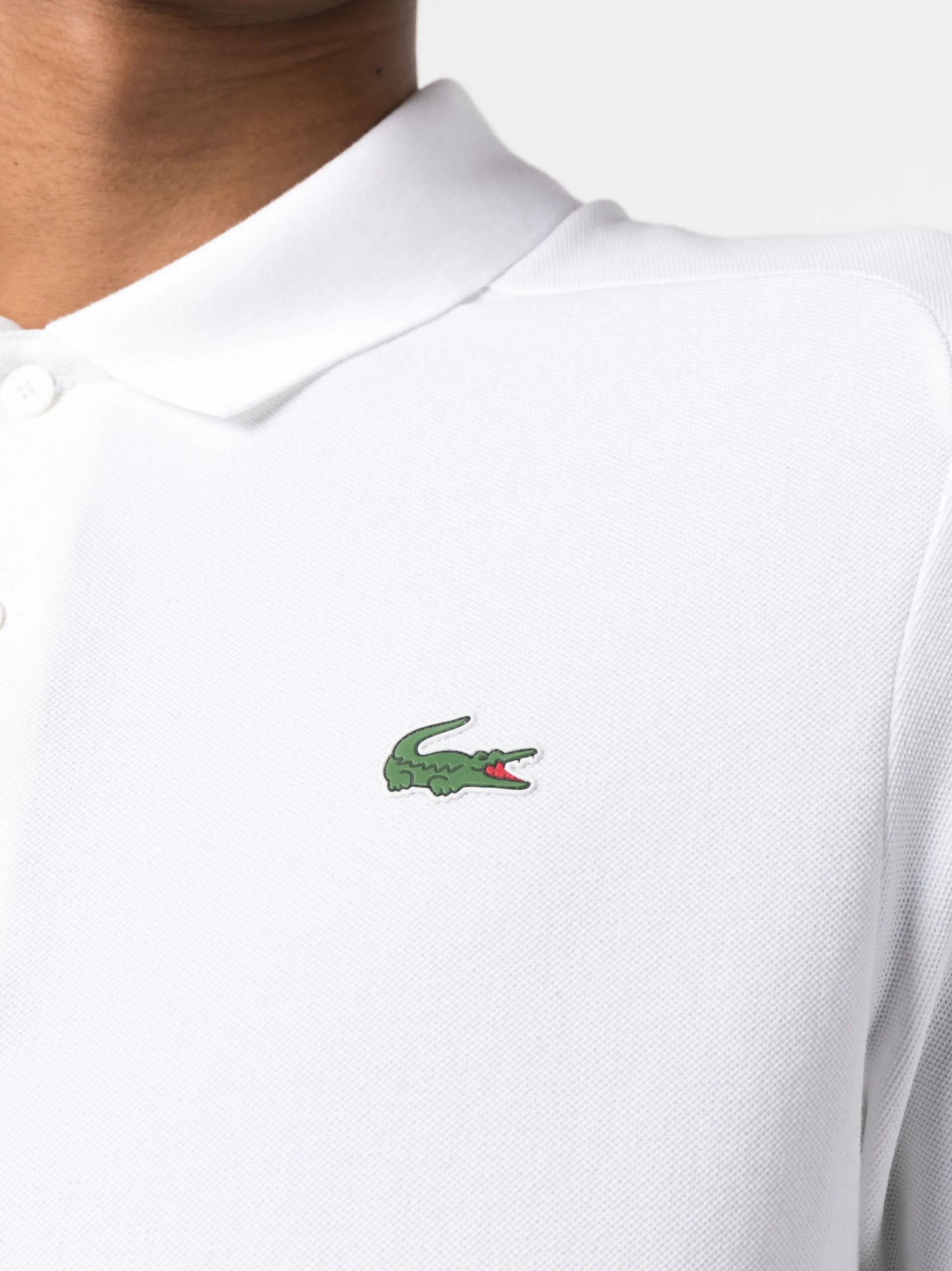logo-patch short-sleeve polo shirt