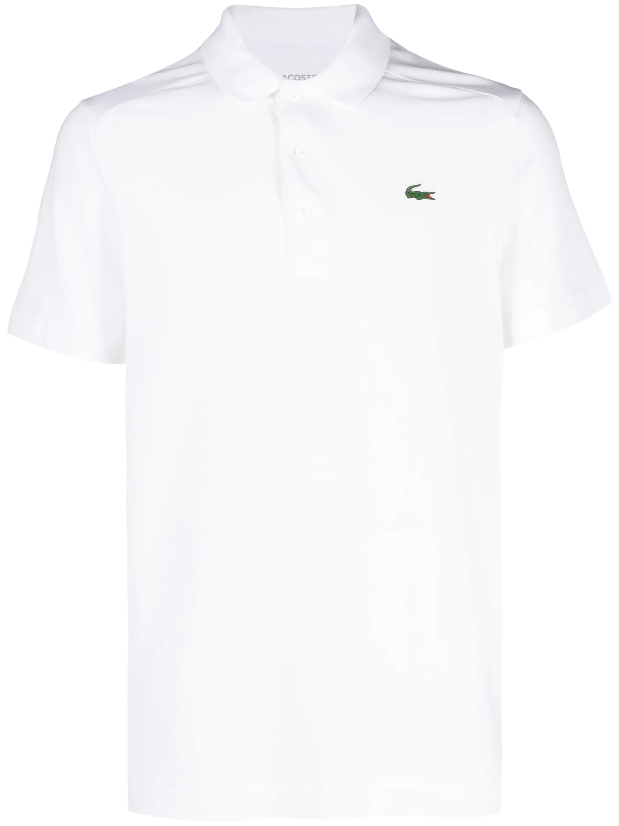 logo-patch short-sleeve polo shirt