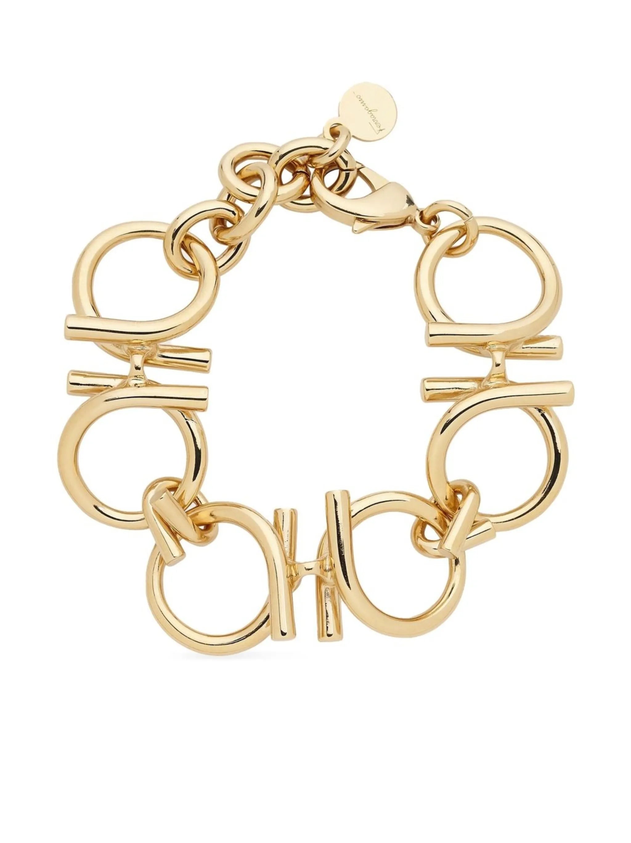 Gancini chain-link bracelet