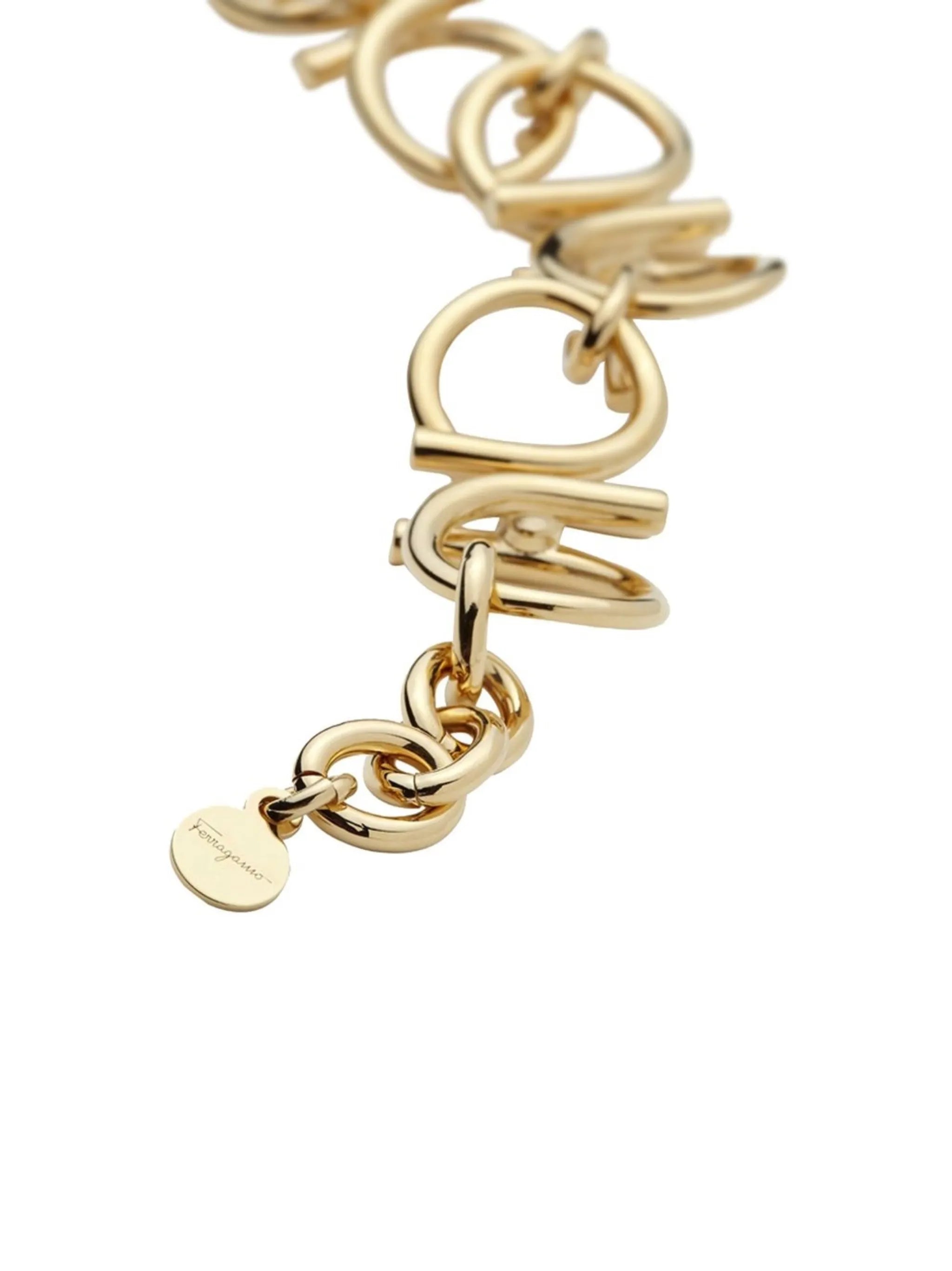 Gancini chain-link bracelet