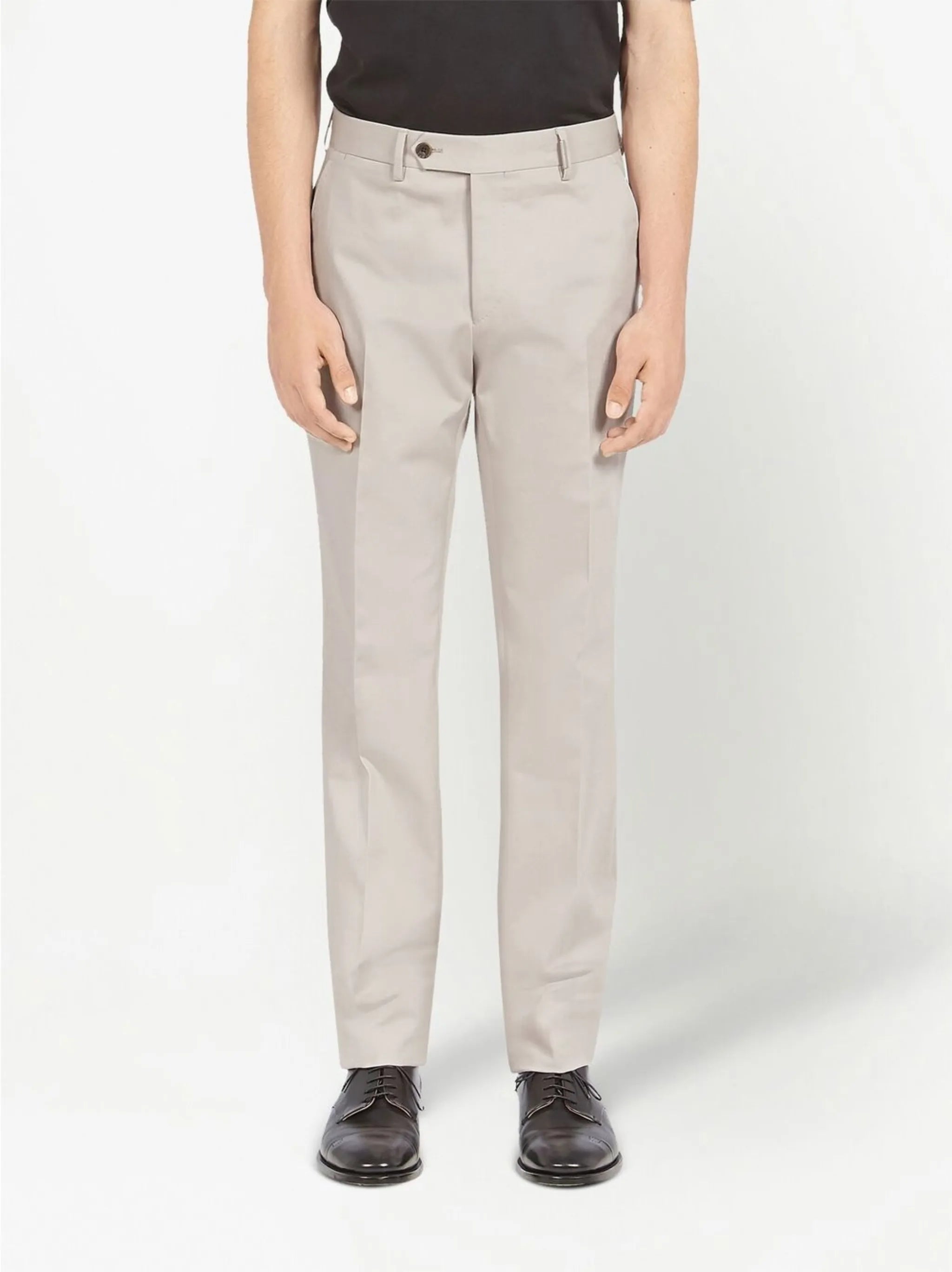 cotton chino trousers