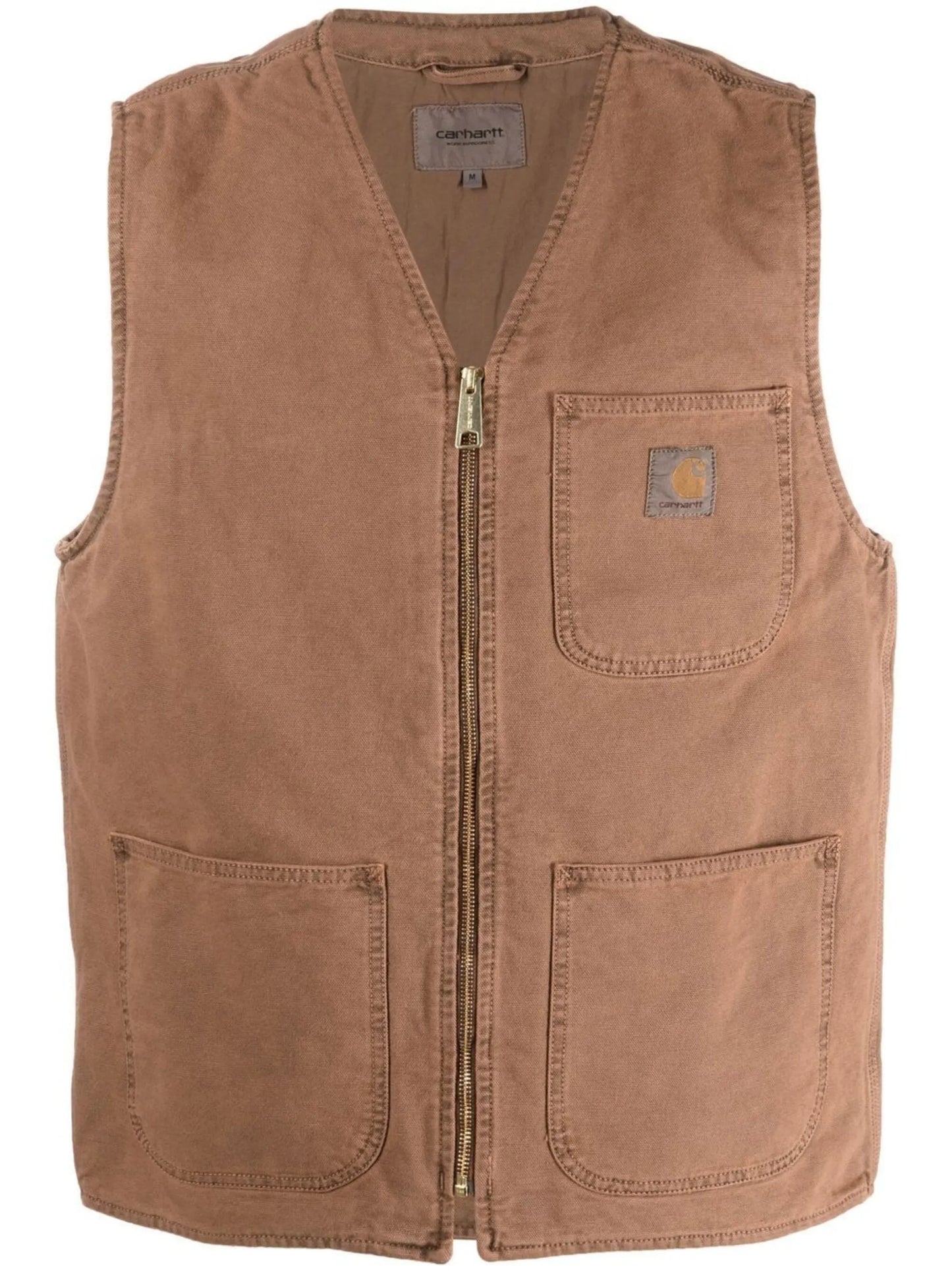 organic cotton denim waistcoat