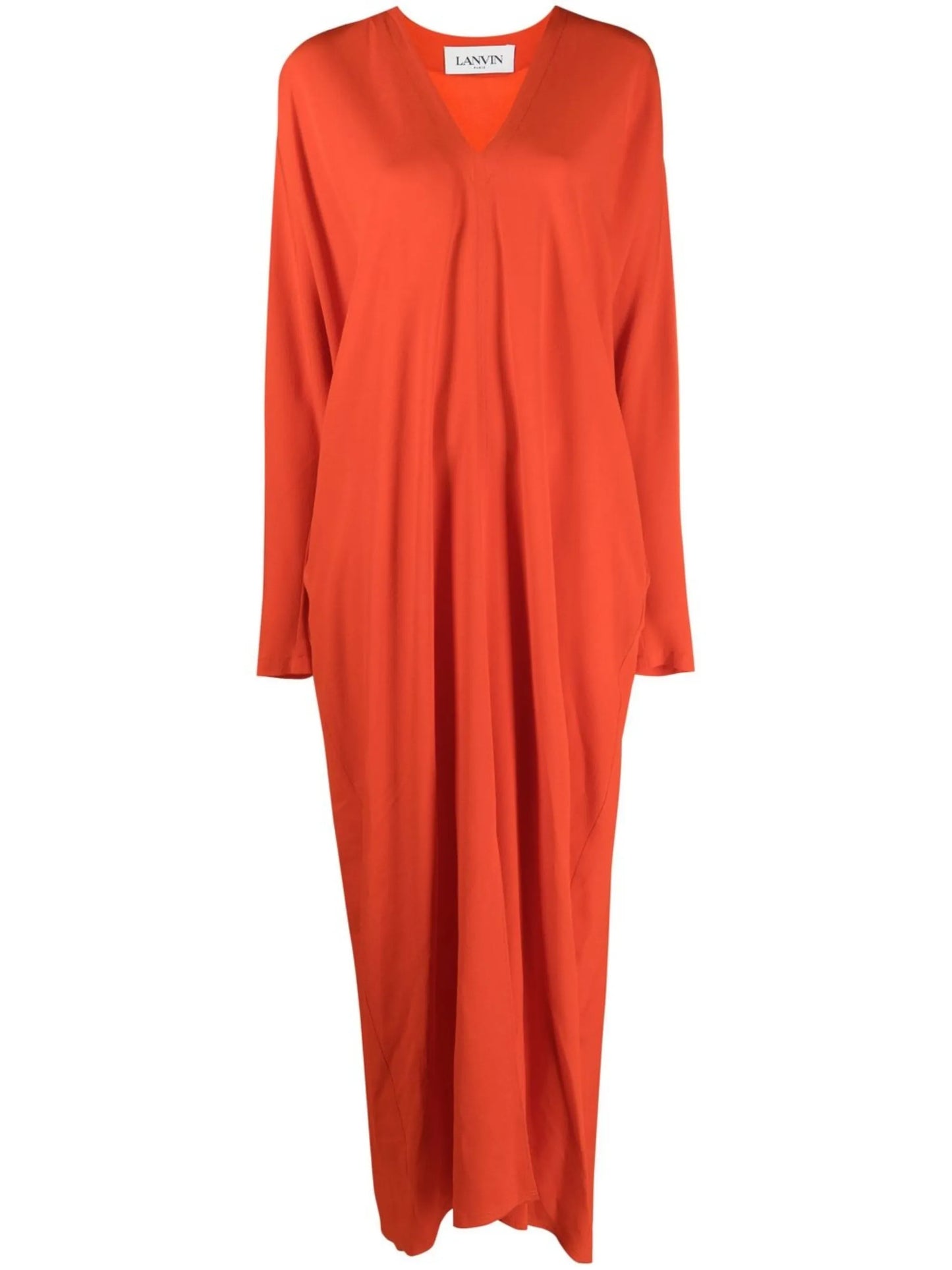 draped kaftan dress