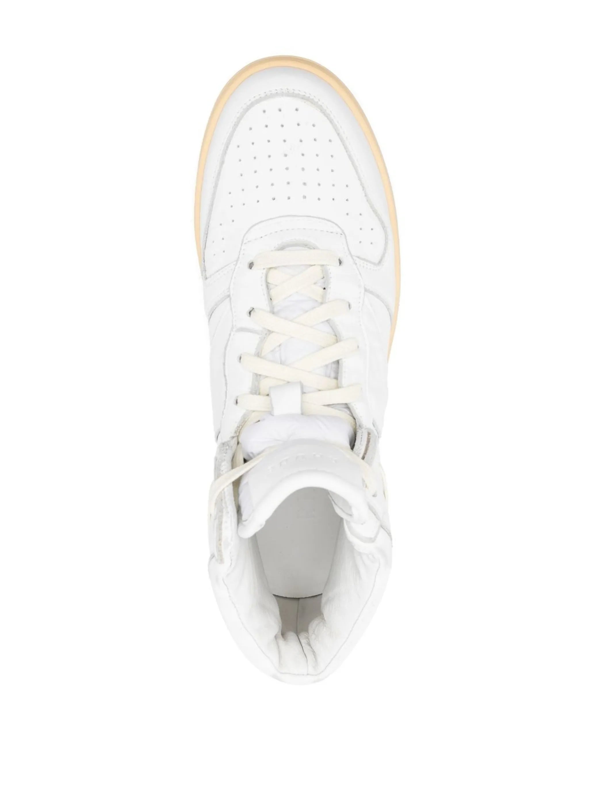 logo patch hi-top sneakers