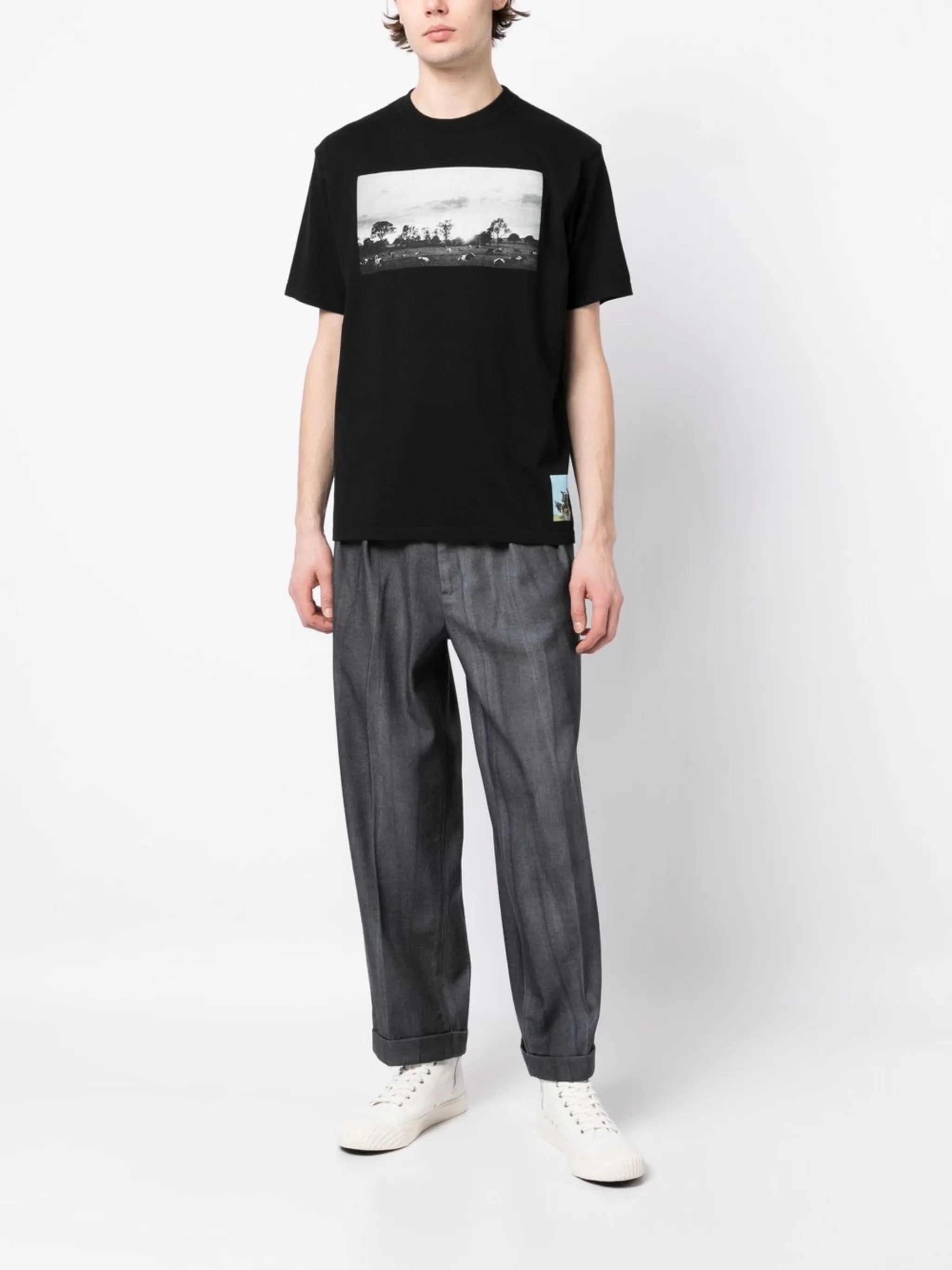 photograph-print cotton T-Shirt