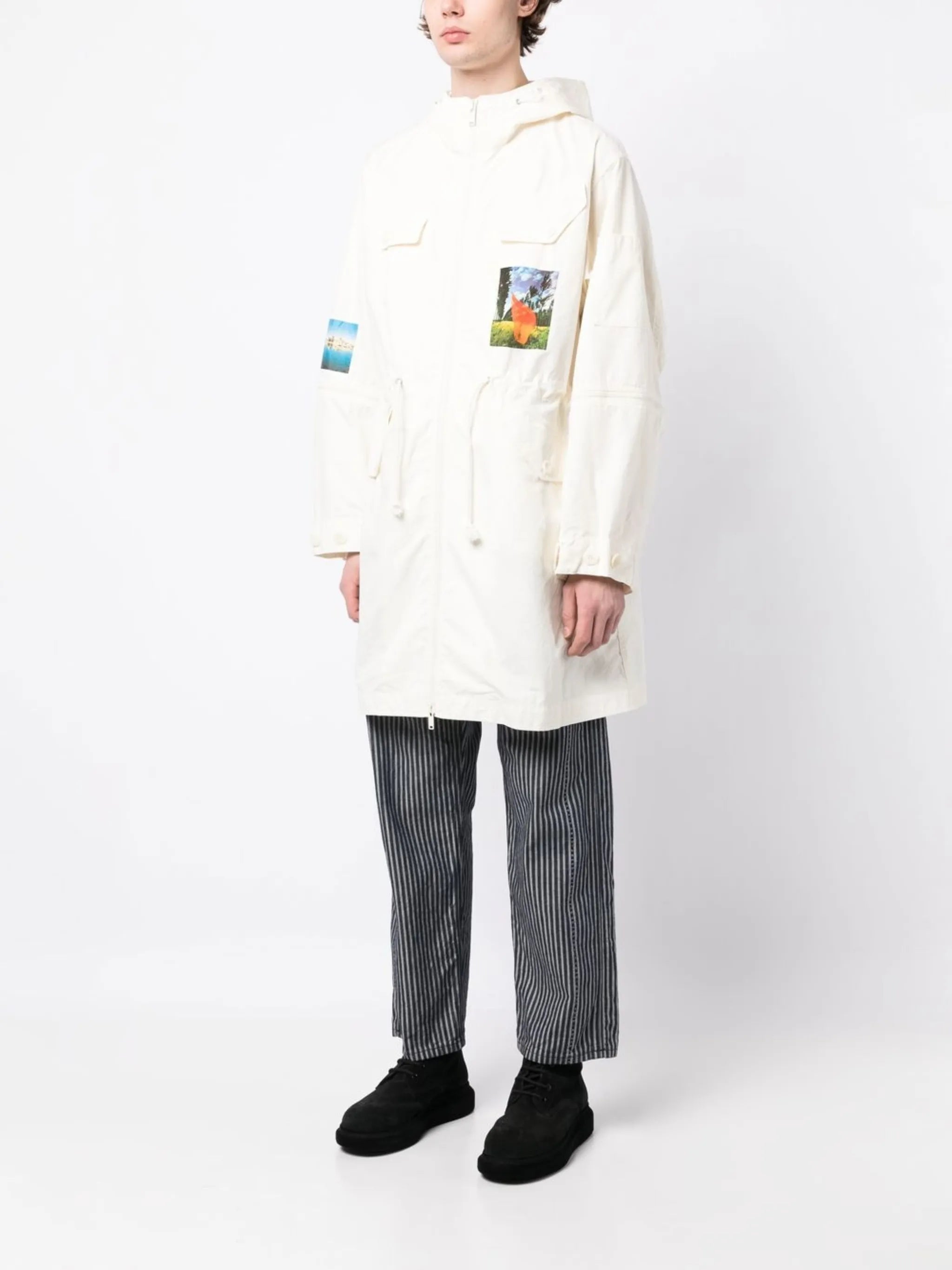 Pink Floyd photograph-print parka