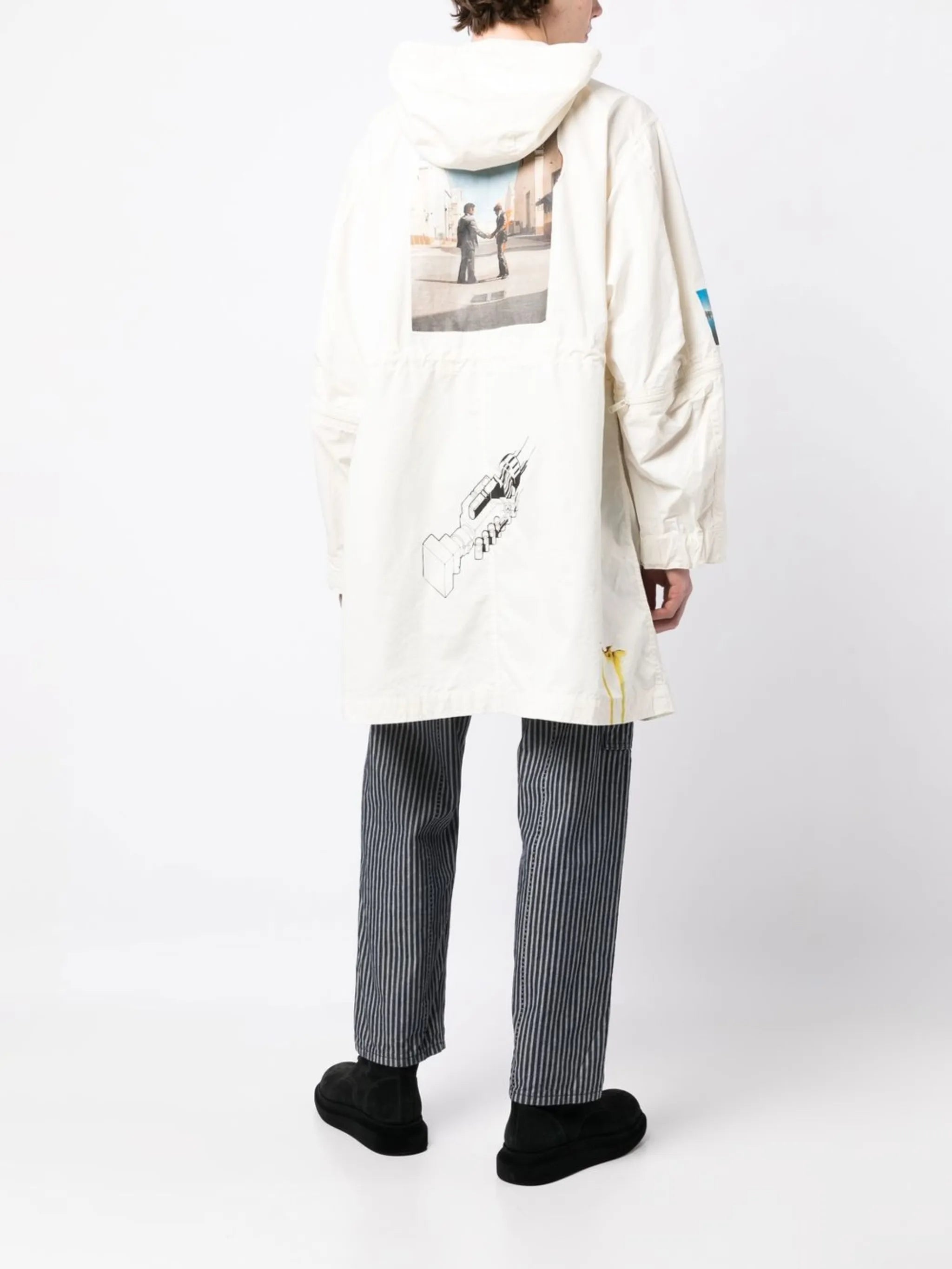 Pink Floyd photograph-print parka