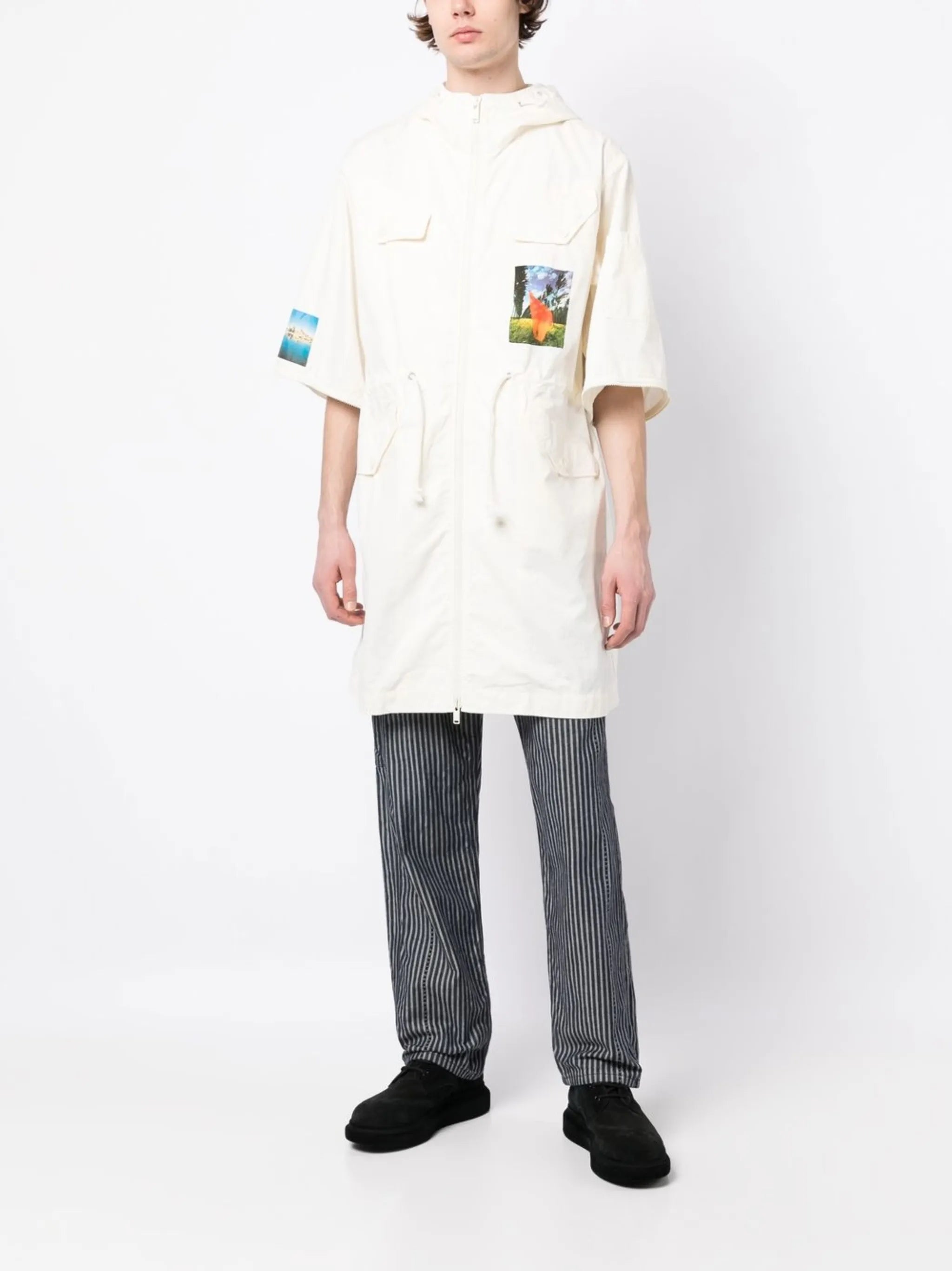 Pink Floyd photograph-print parka