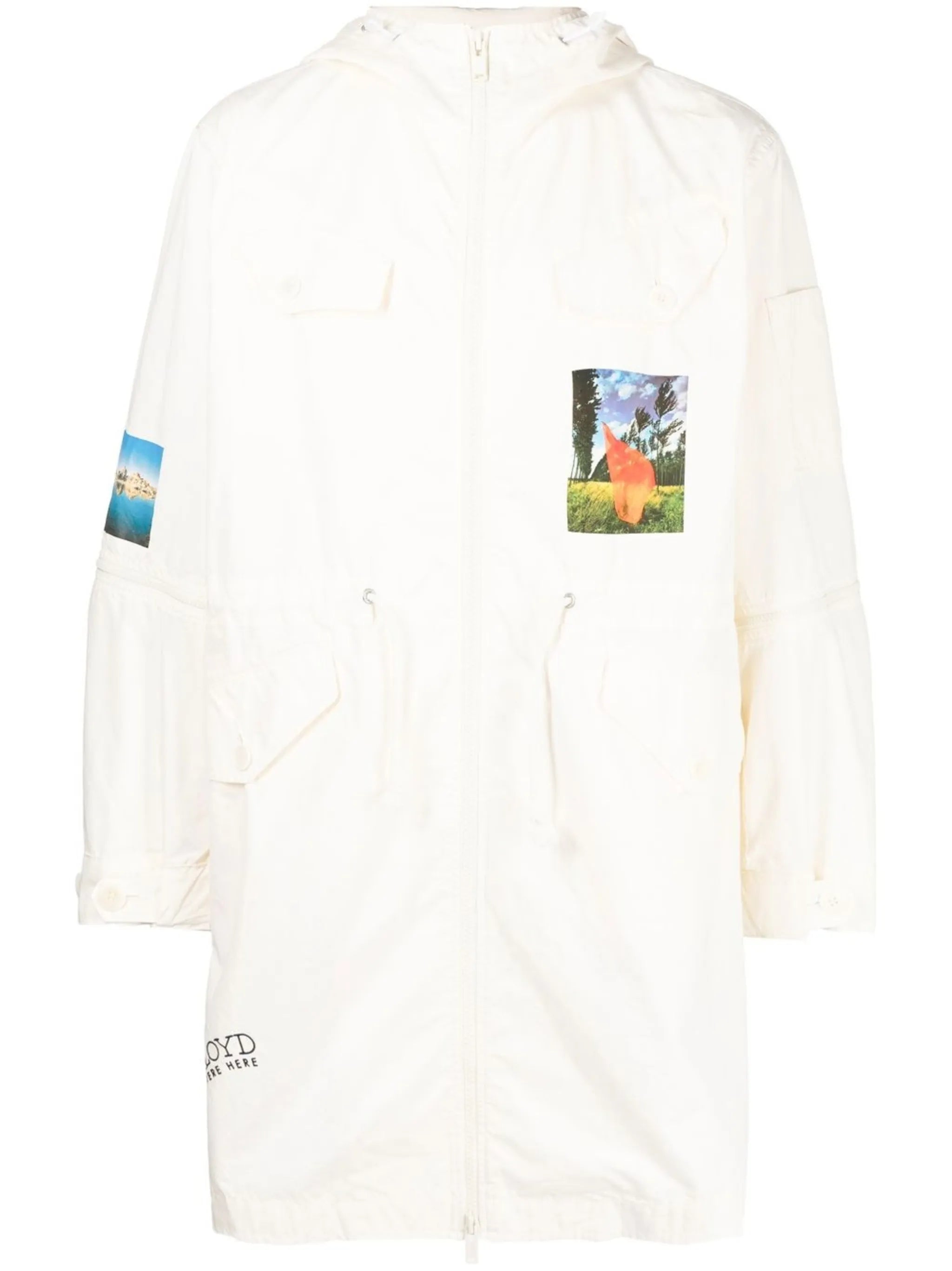 Pink Floyd photograph-print parka