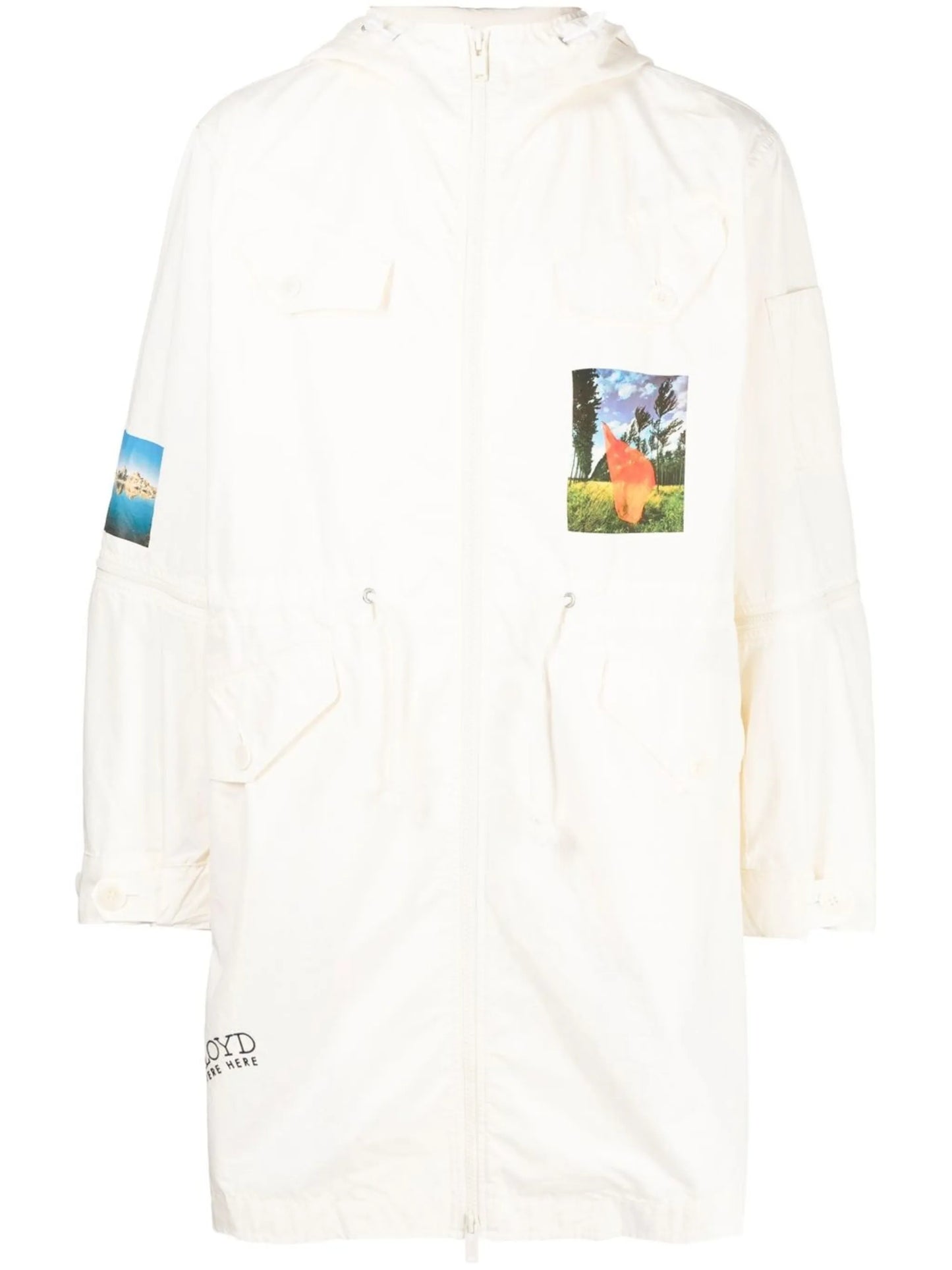 Pink Floyd photograph-print parka