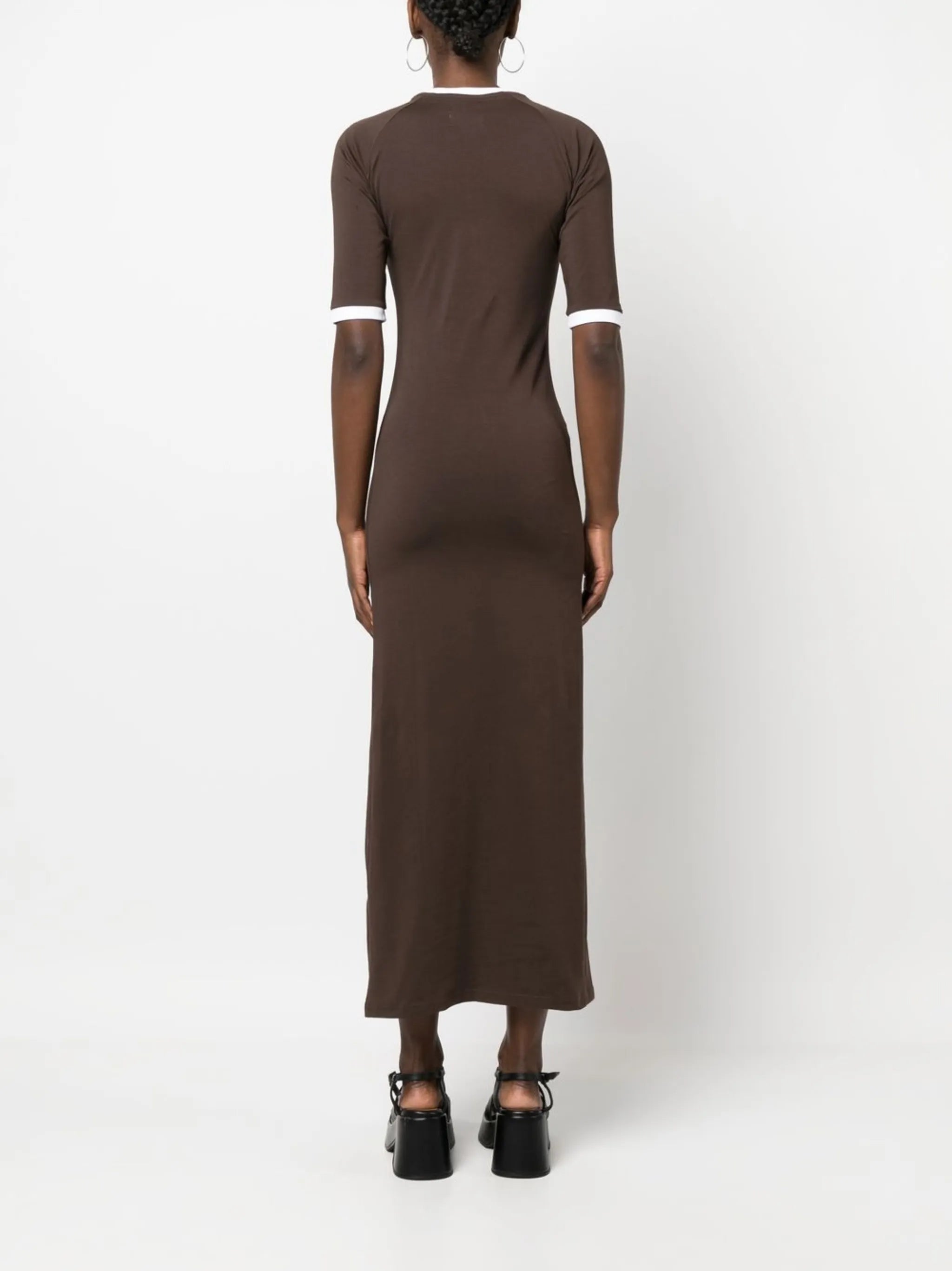 graphic-print organic-cotton dress