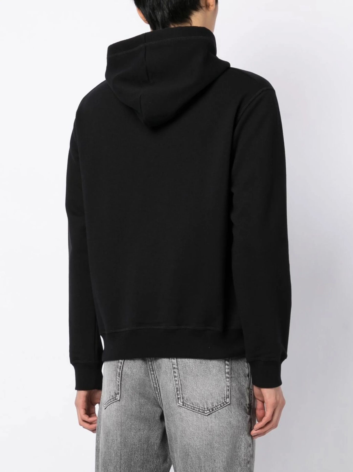 logo-print long-sleeve hoodie
