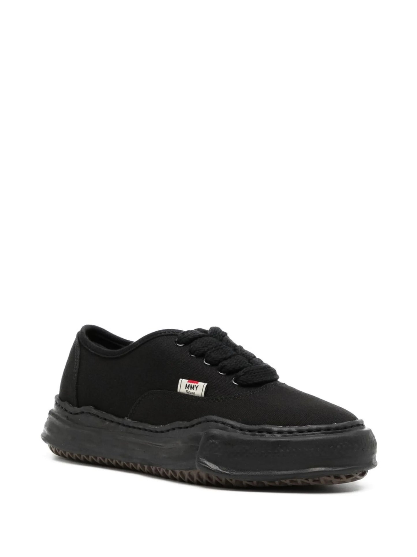 low-top canvas sneakers
