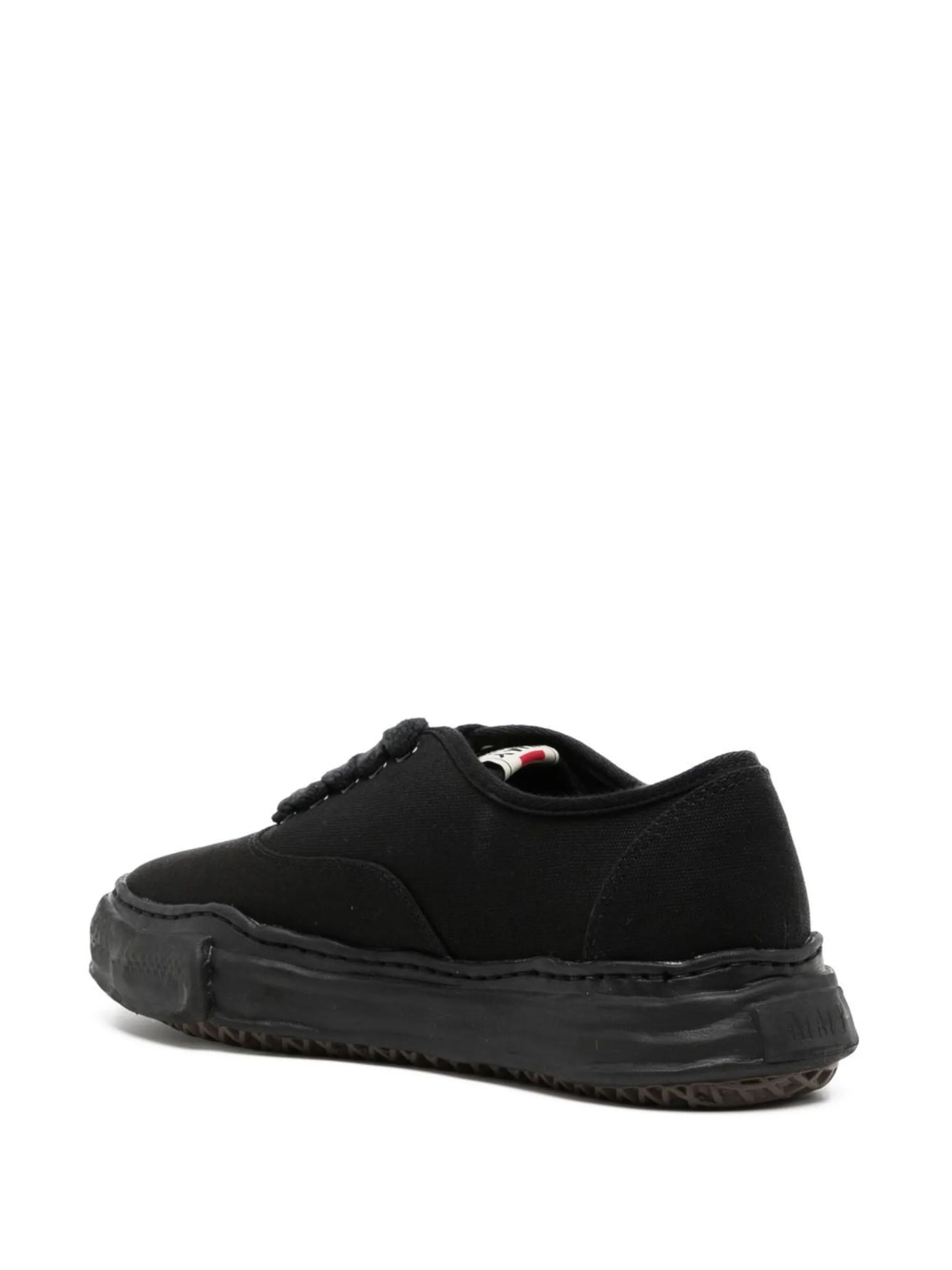 low-top canvas sneakers