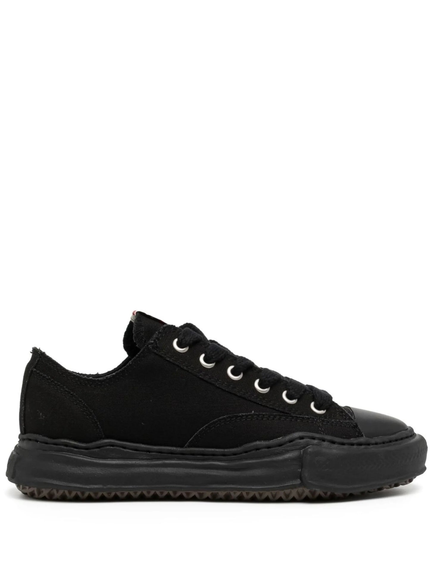 low-top canvas sneakers