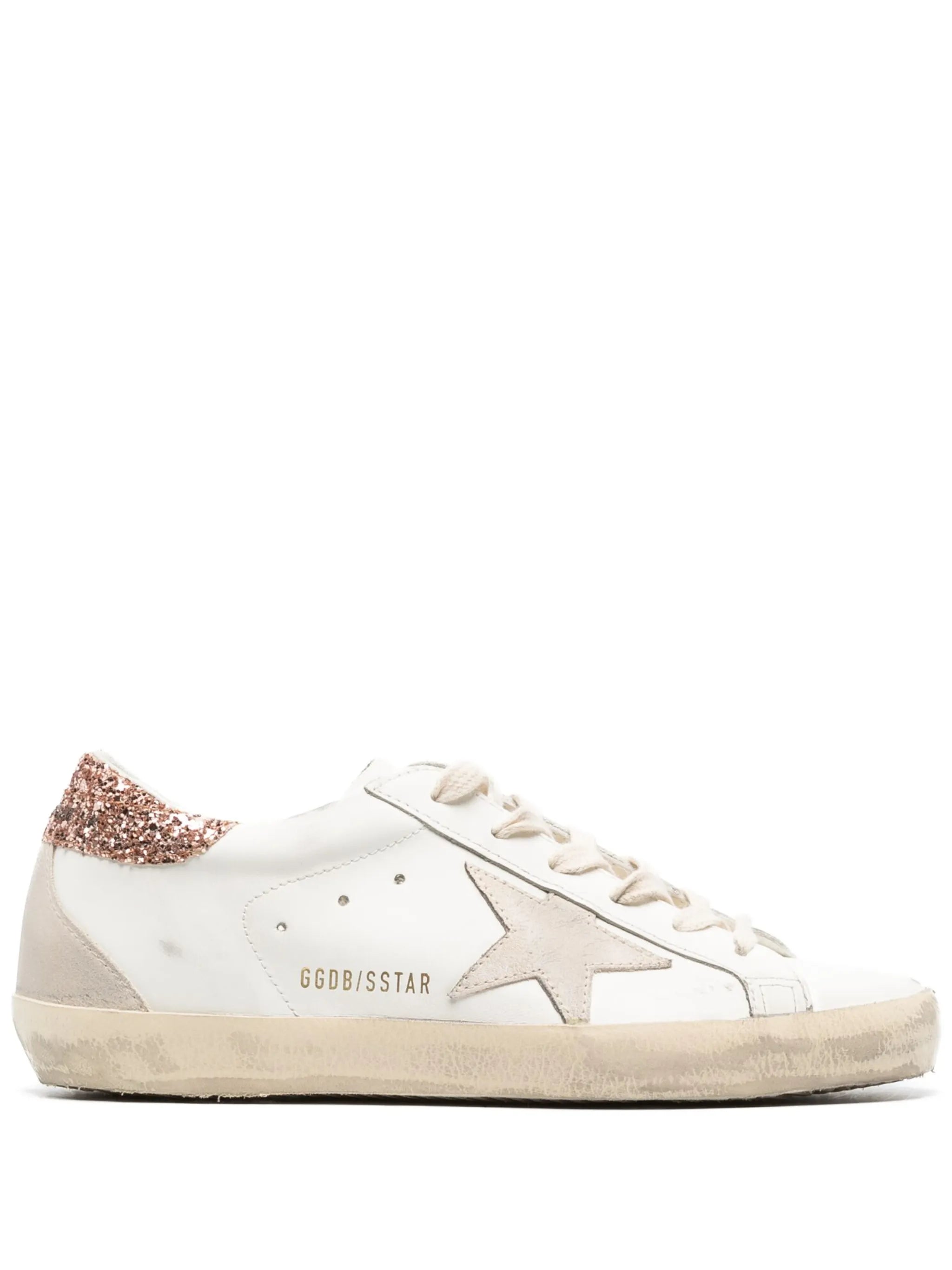 Super-Star low-top leather sneakers