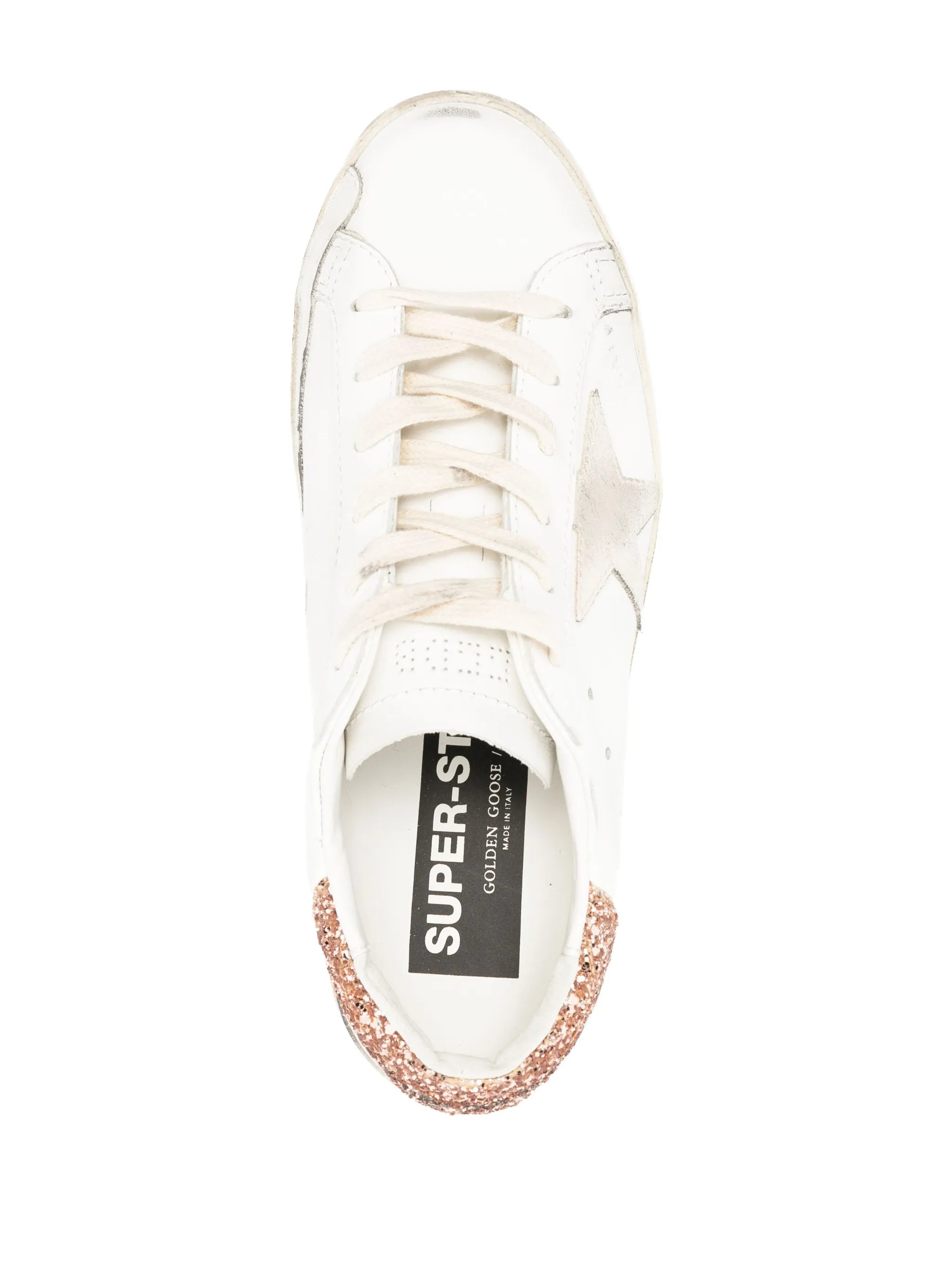 Super-Star low-top leather sneakers