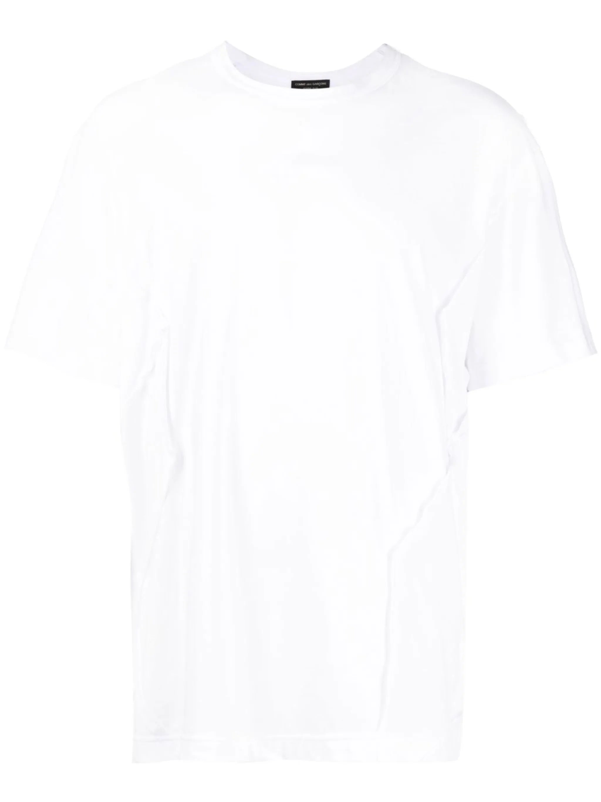 seam-detail cotton T-shirt