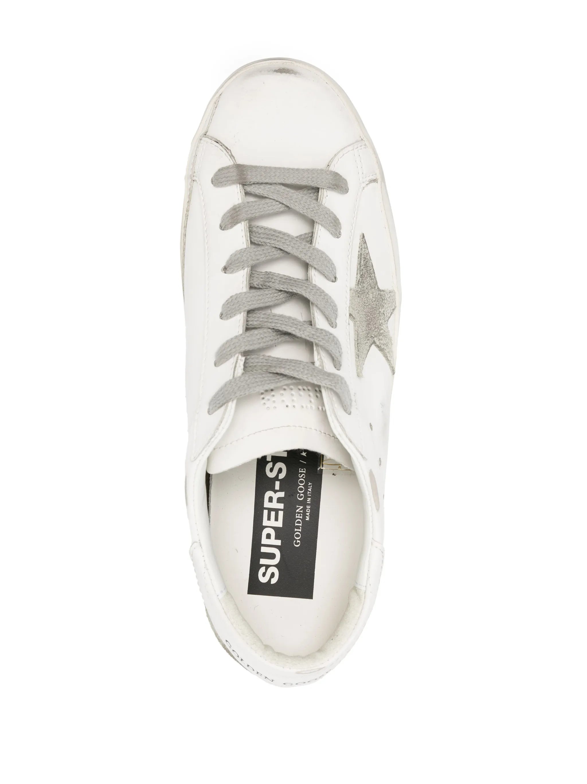 Super-Star low-top leather sneakers