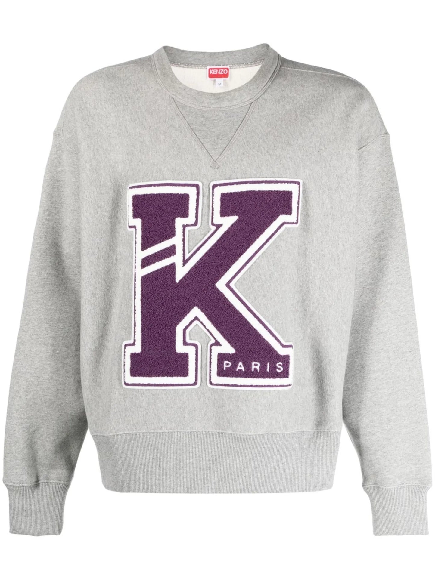logo-patch detail sweatshirt