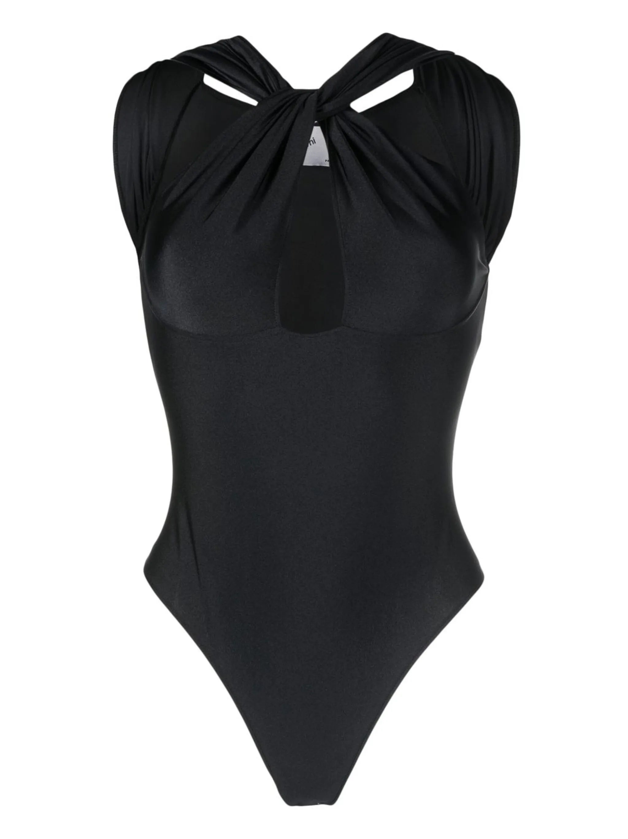 twist-front cut-out bodysuit