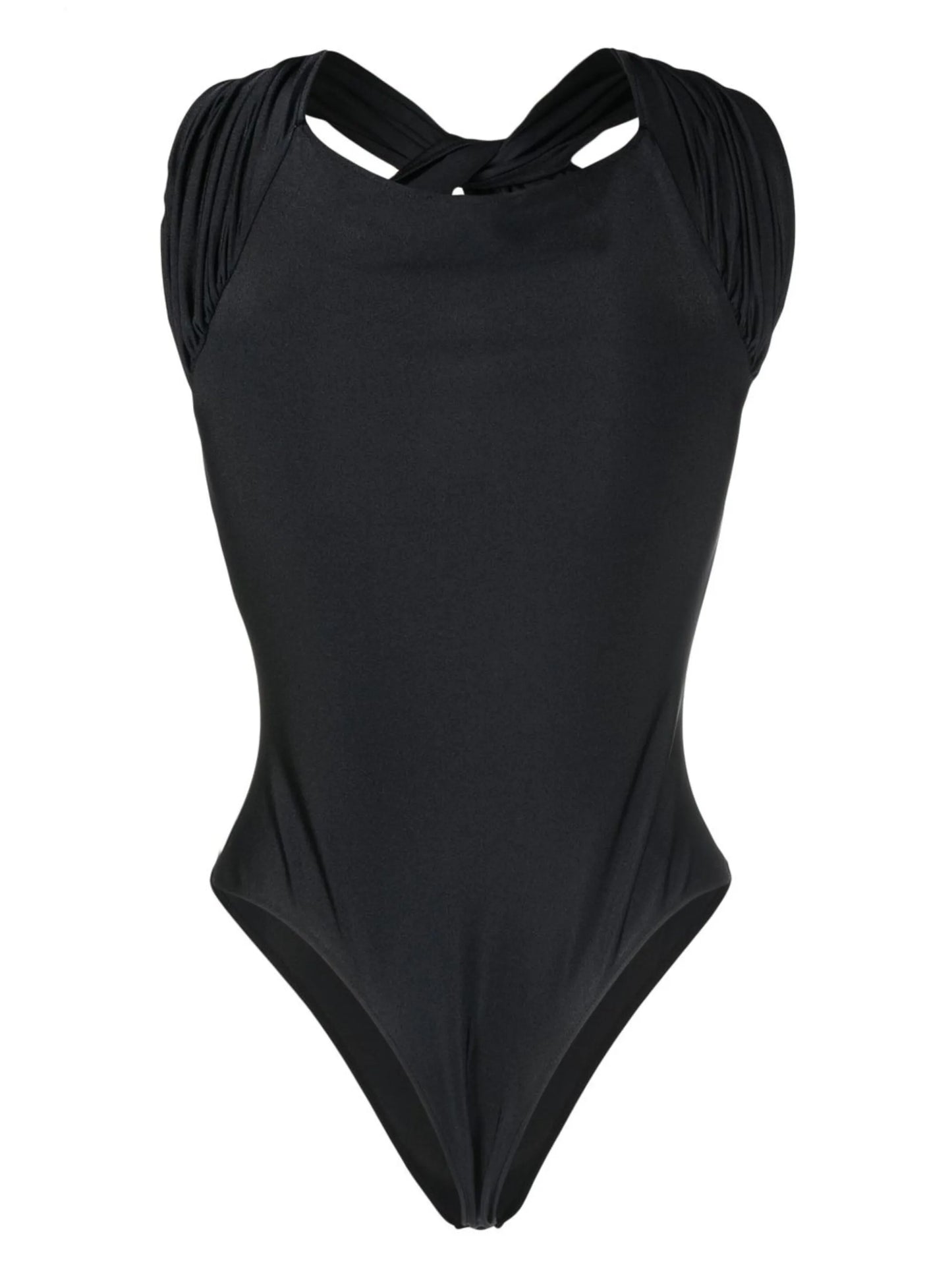 twist-front cut-out bodysuit