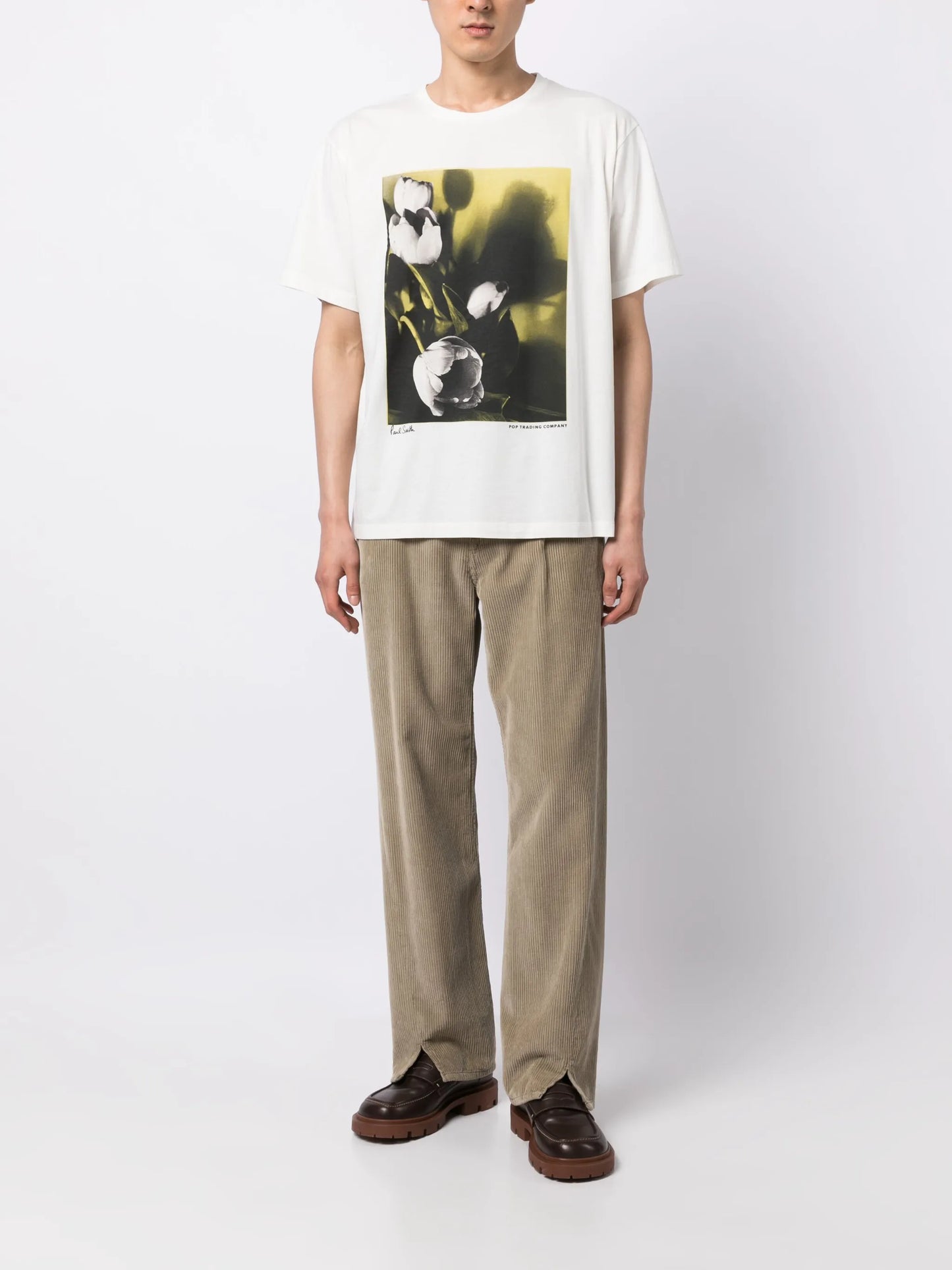 photograph-print organic-cotton T-shirt