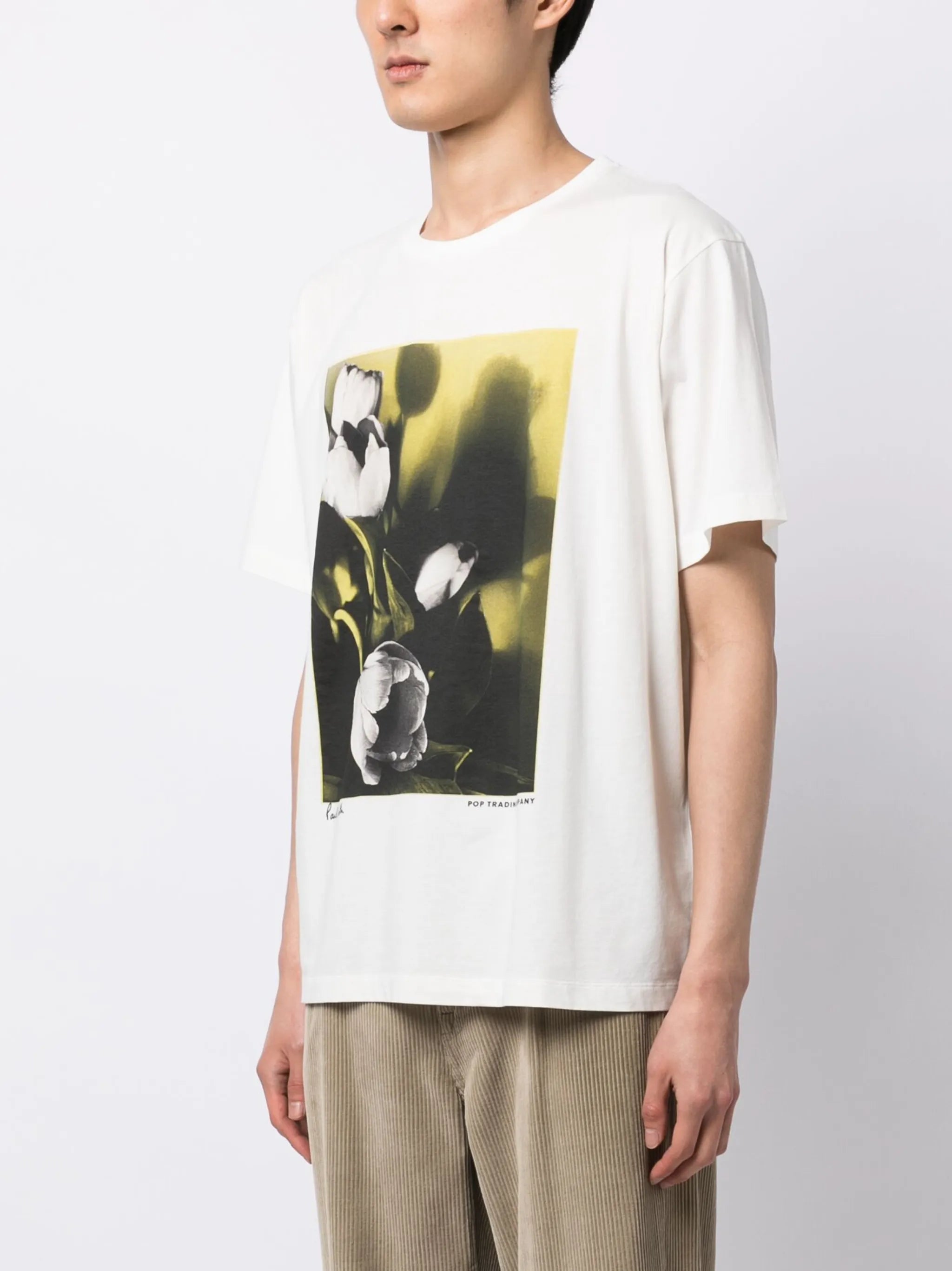 photograph-print organic-cotton T-shirt