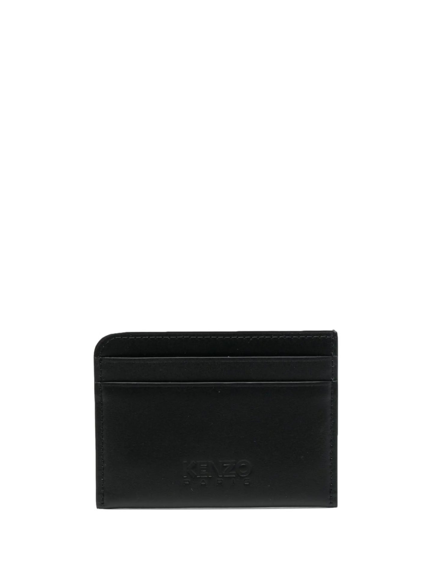 logo-print cardholder