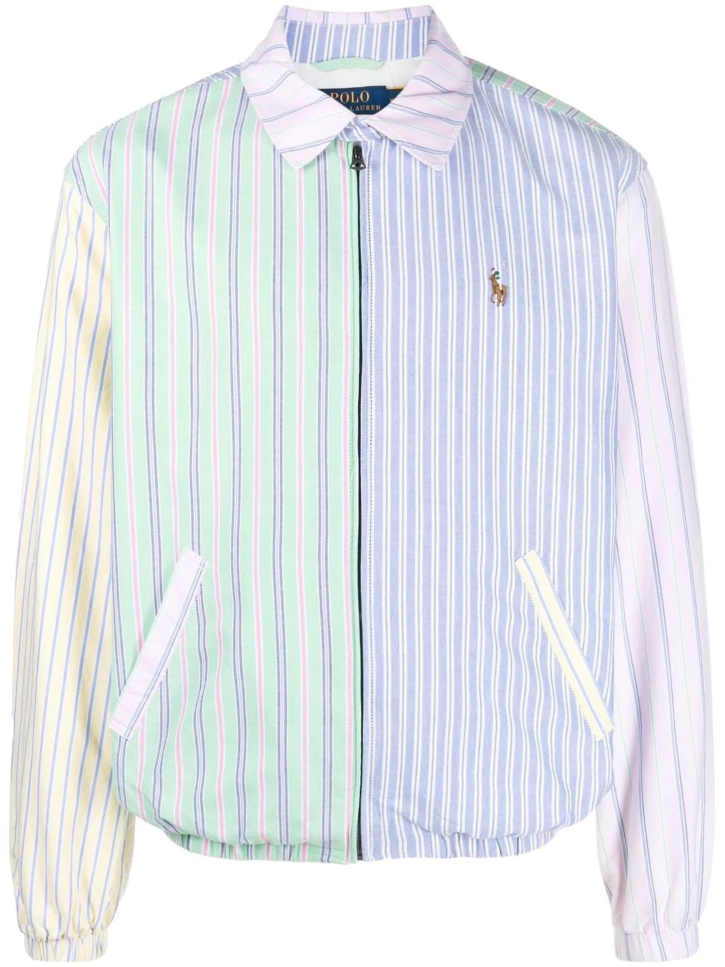 Bayport striped zip-up jacket