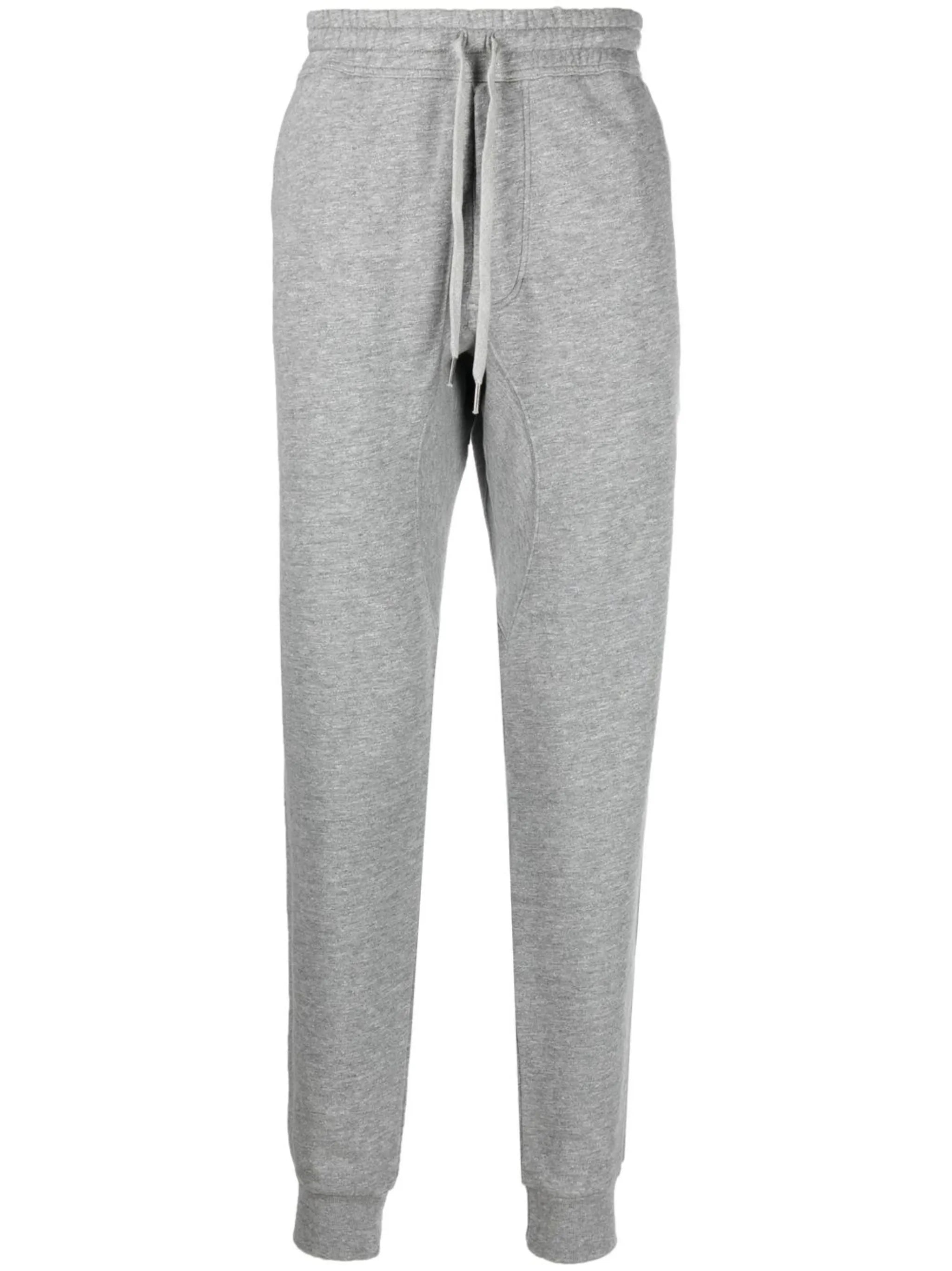 drawstring-fastening track pants