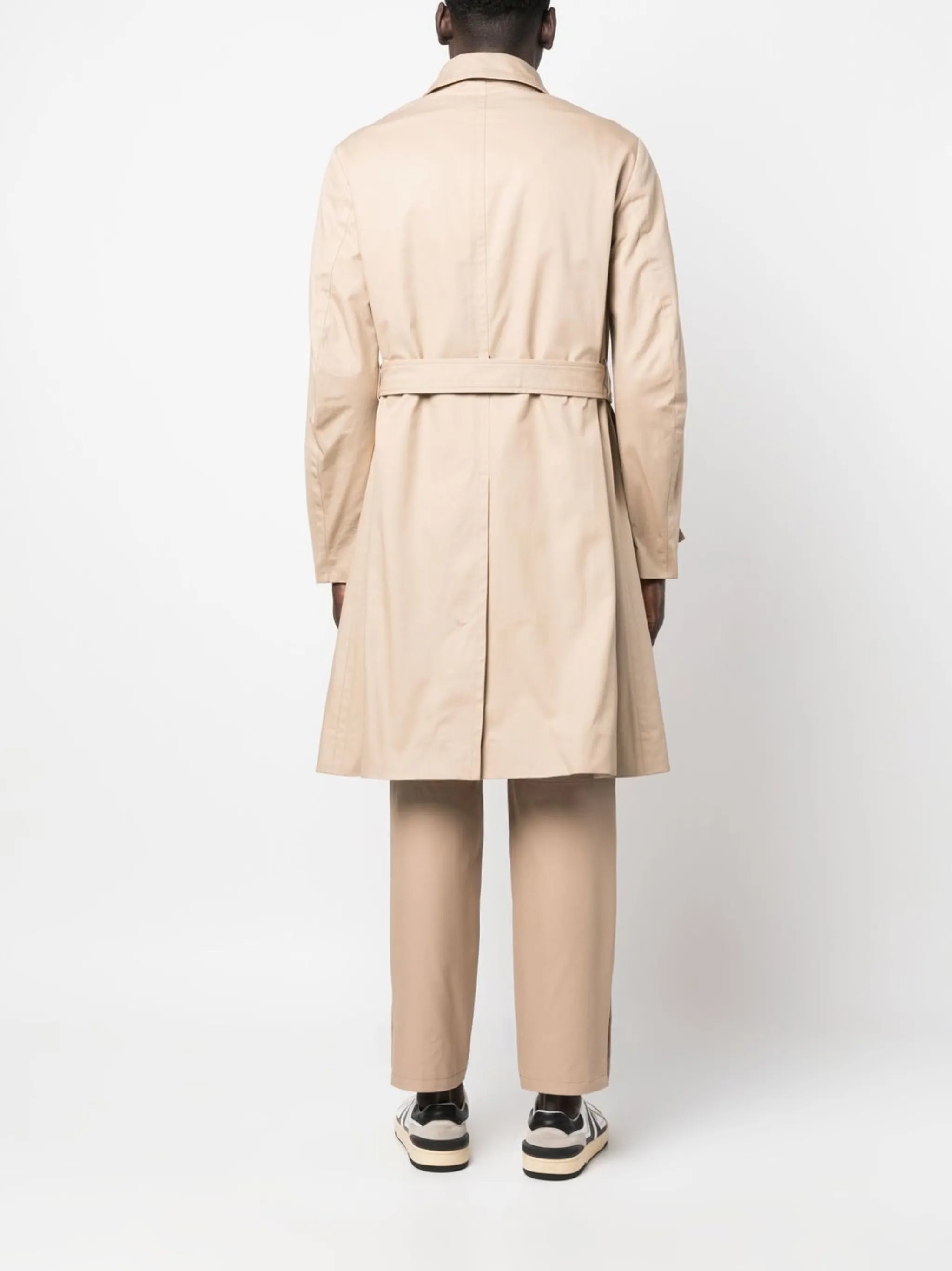 belted trench coat