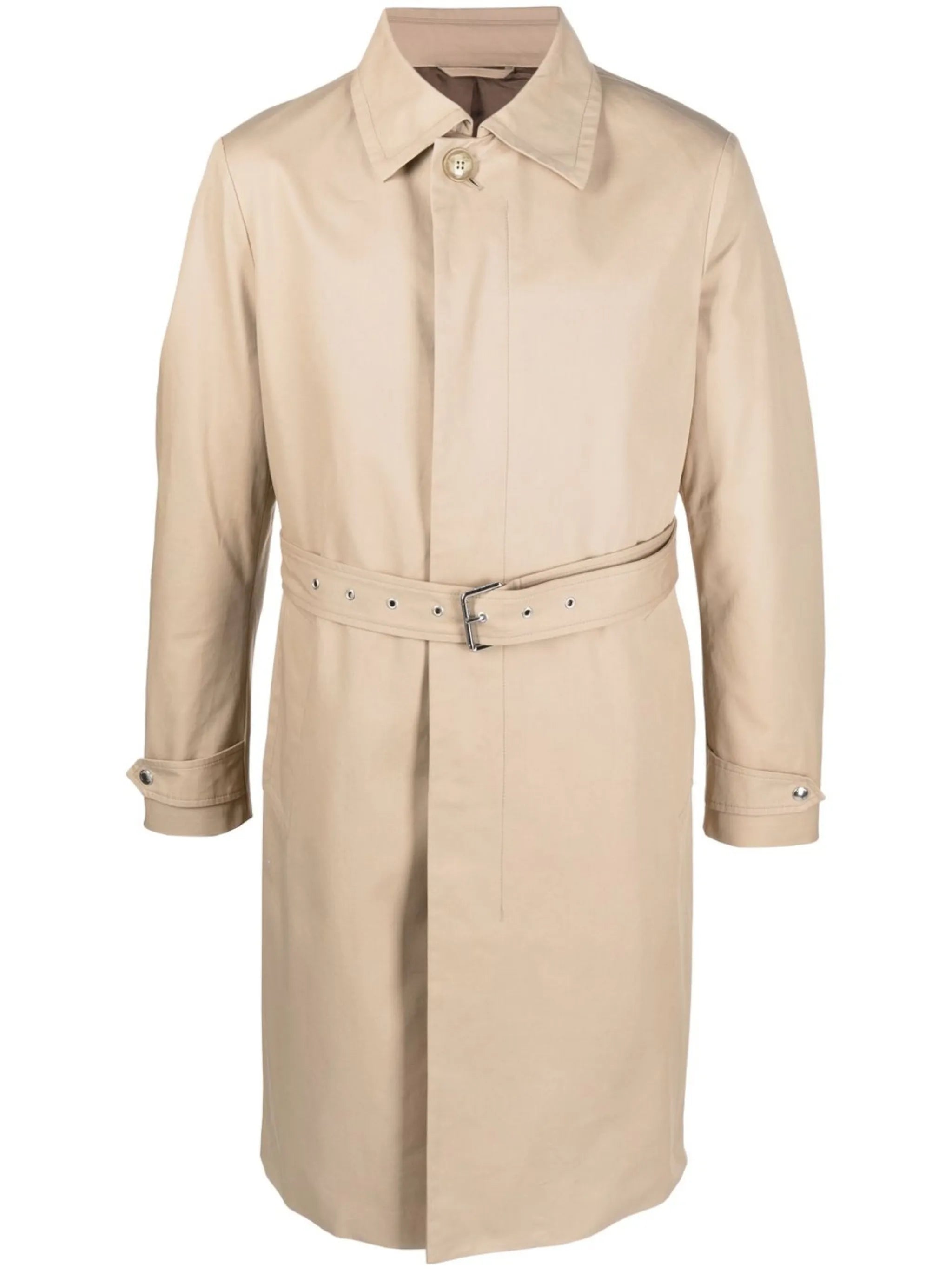 belted trench coat