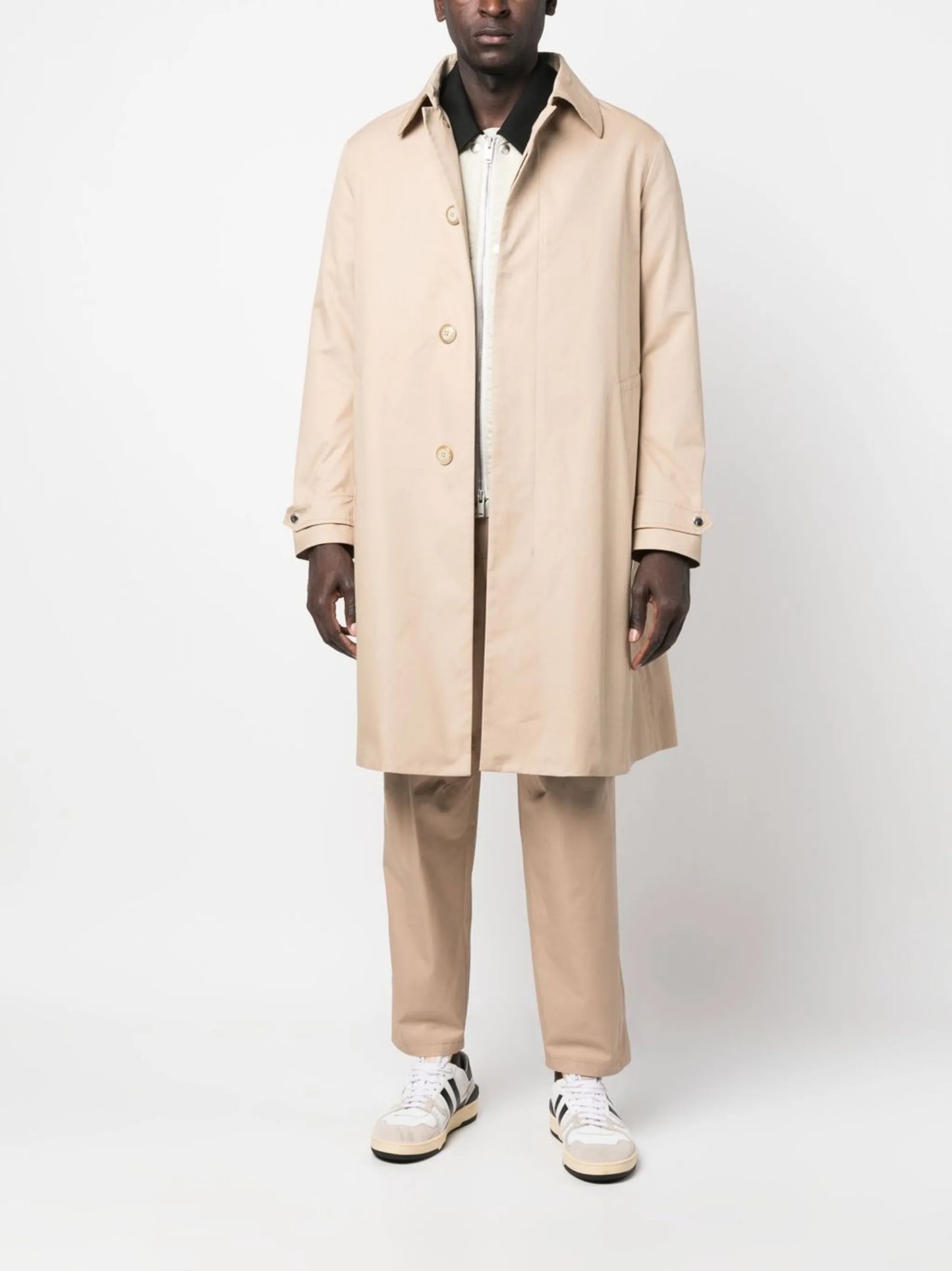belted trench coat