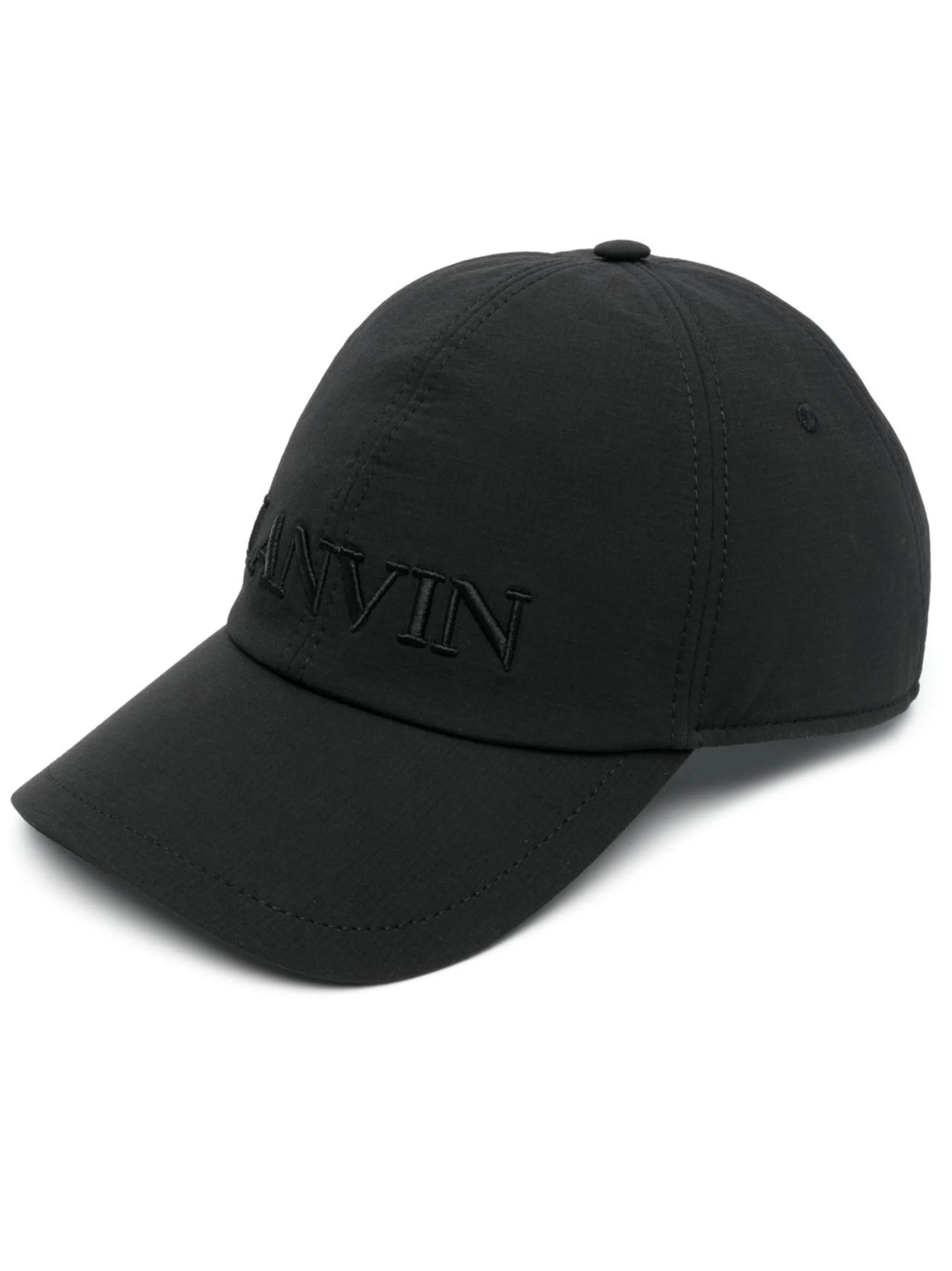 logo-embroidered cap