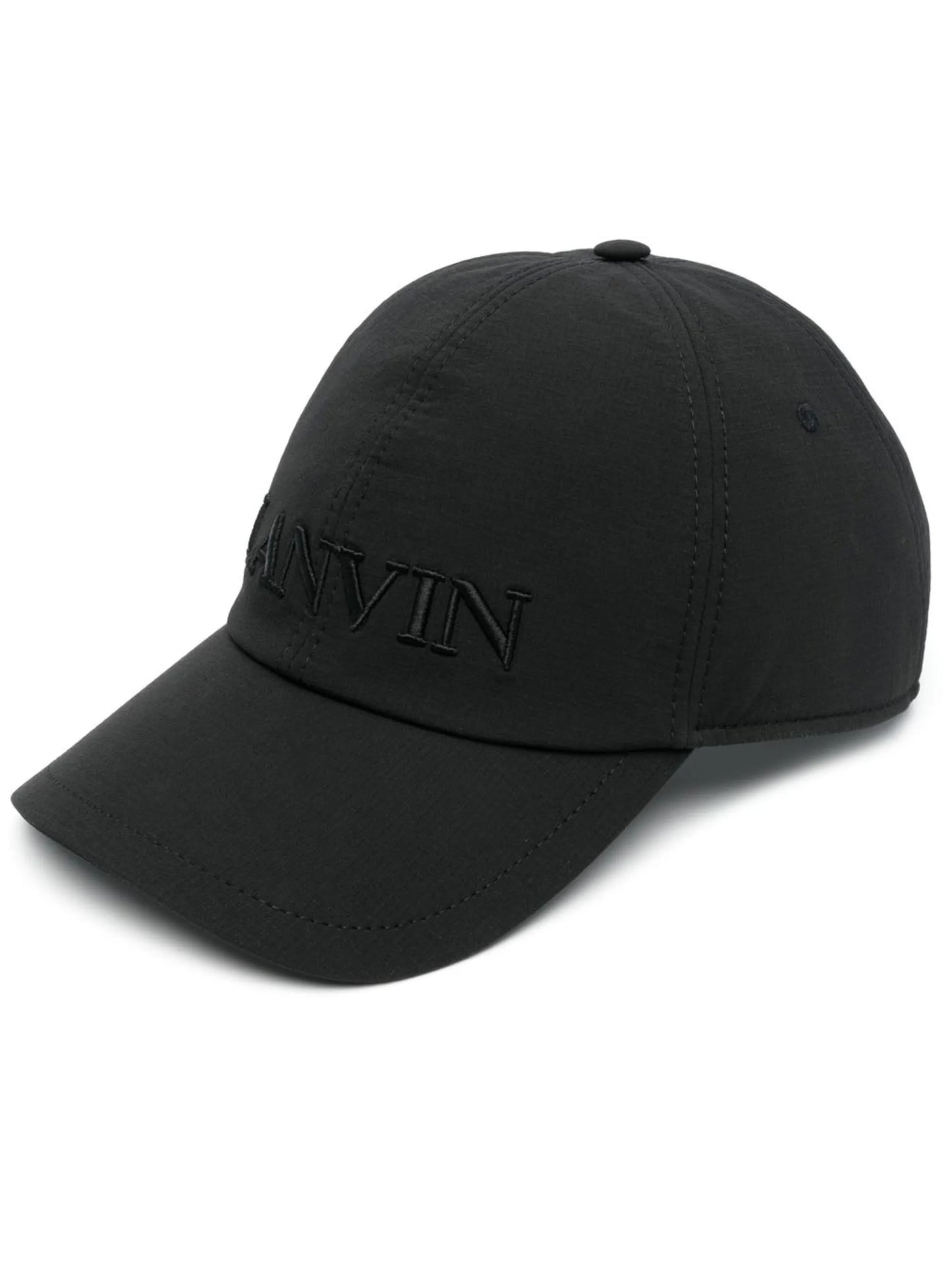logo-embroidered cap