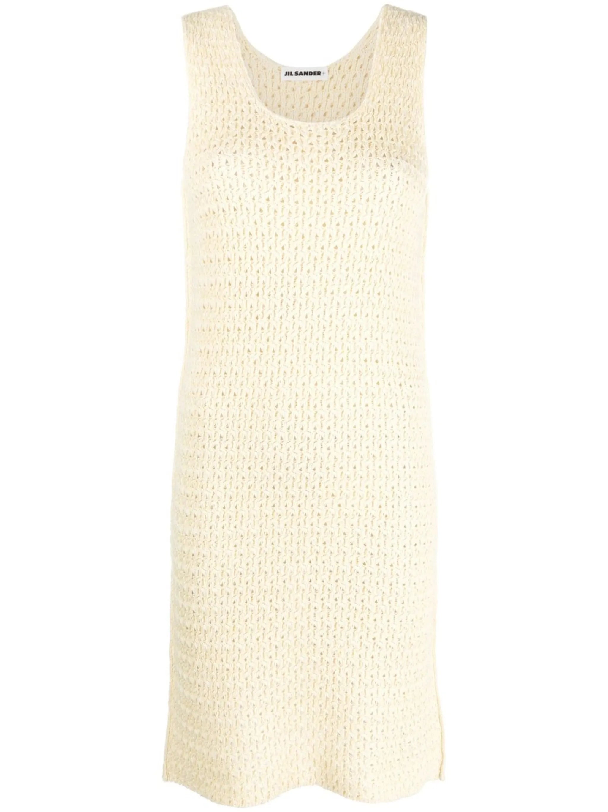 open-knit minidress