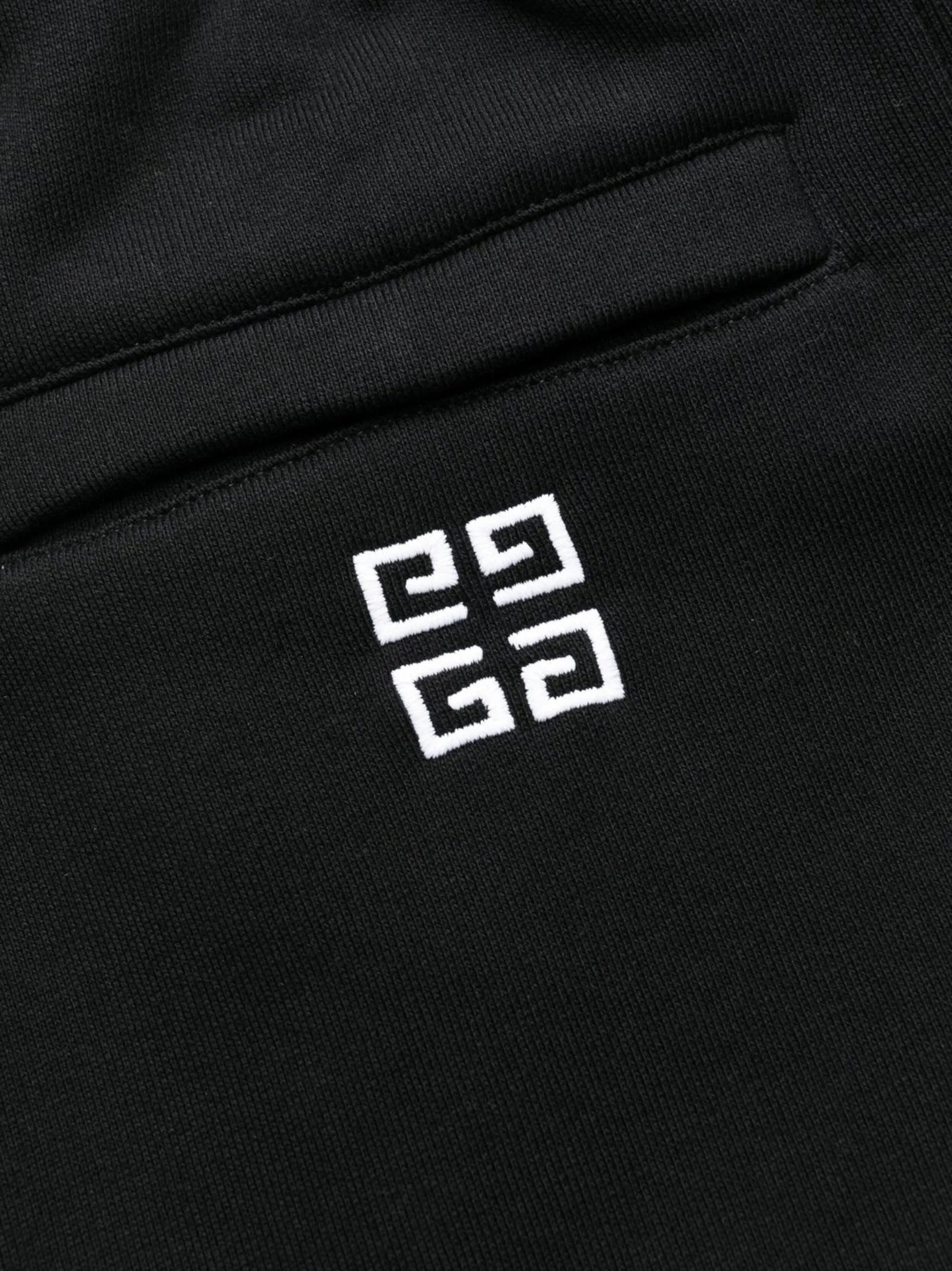 logo-embroidered tapered sweatpants