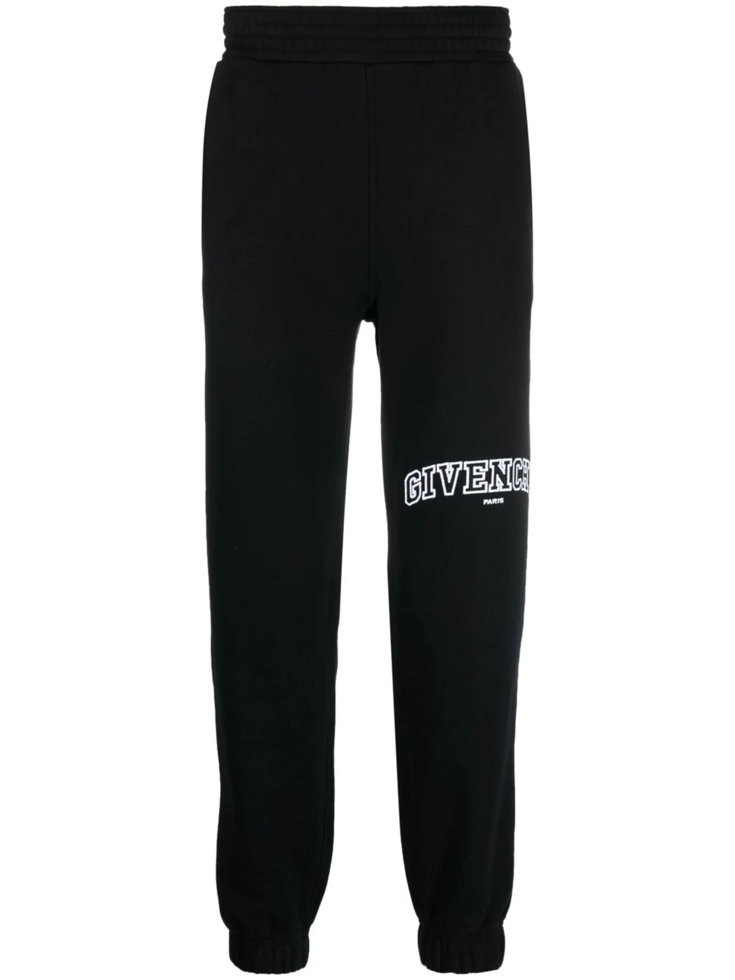 logo-embroidered tapered sweatpants