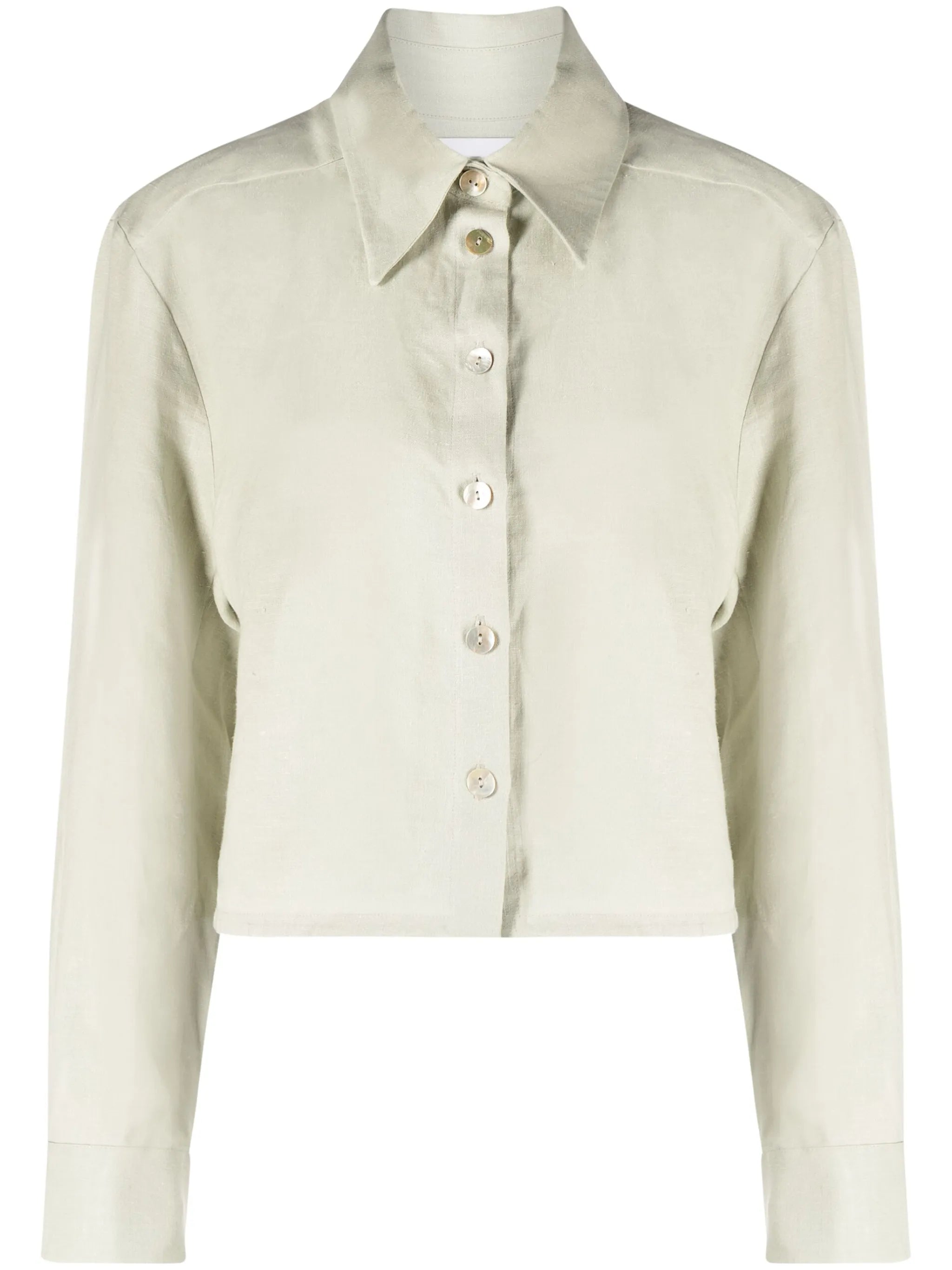 Safari linen blouse
