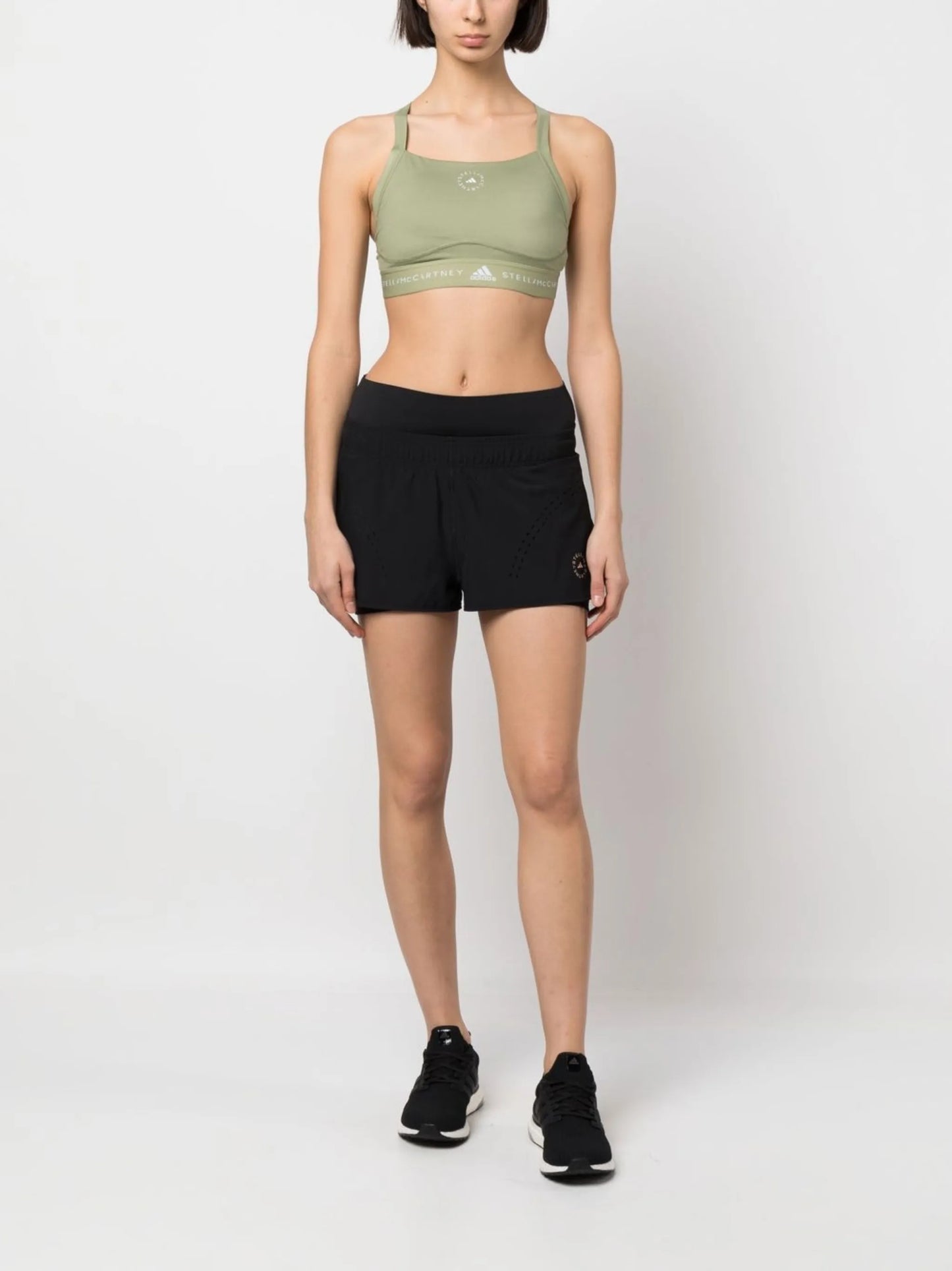 logo-band sports bra