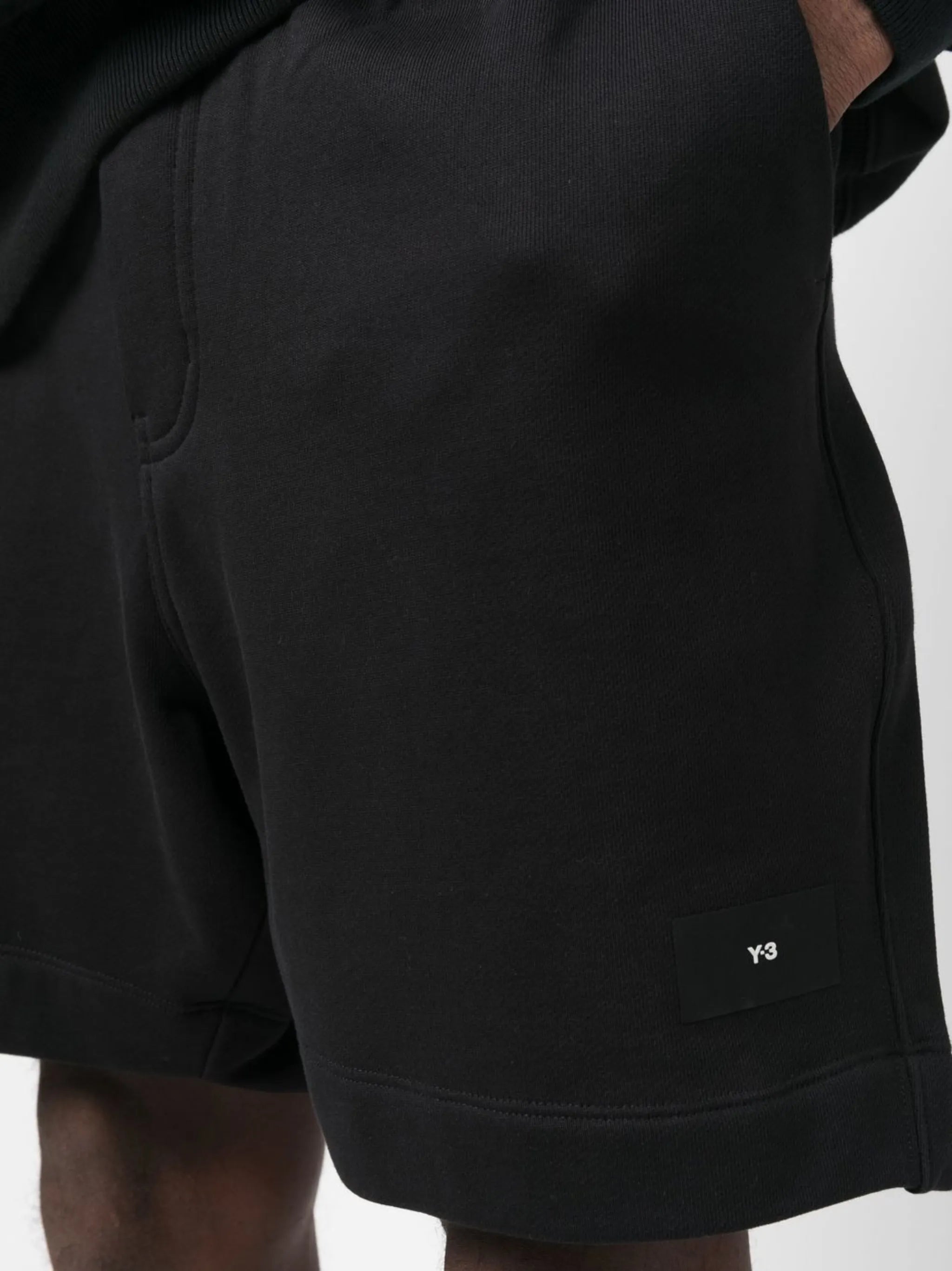 logo-print track shorts