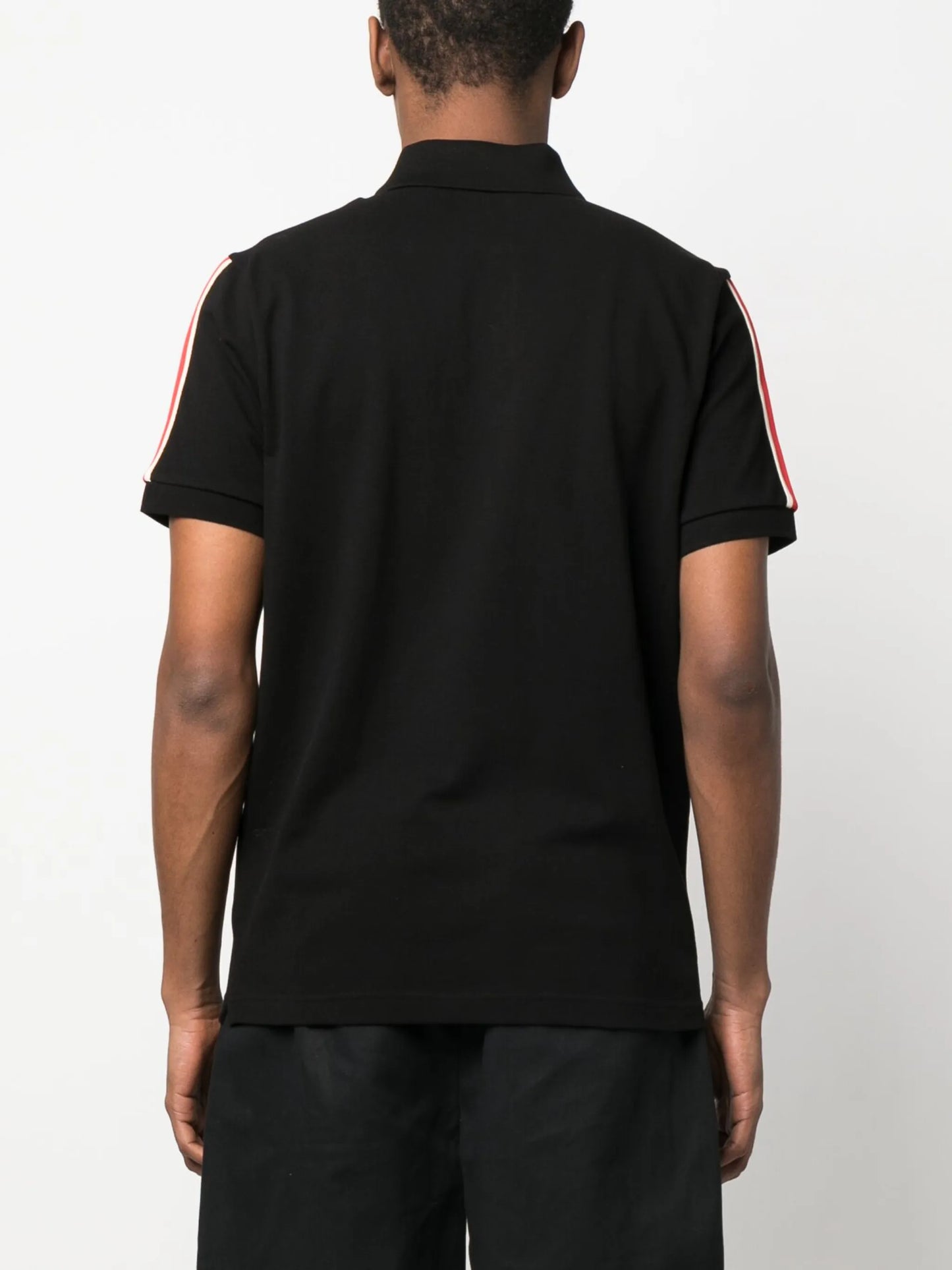 logo-patch cotton polo shirt