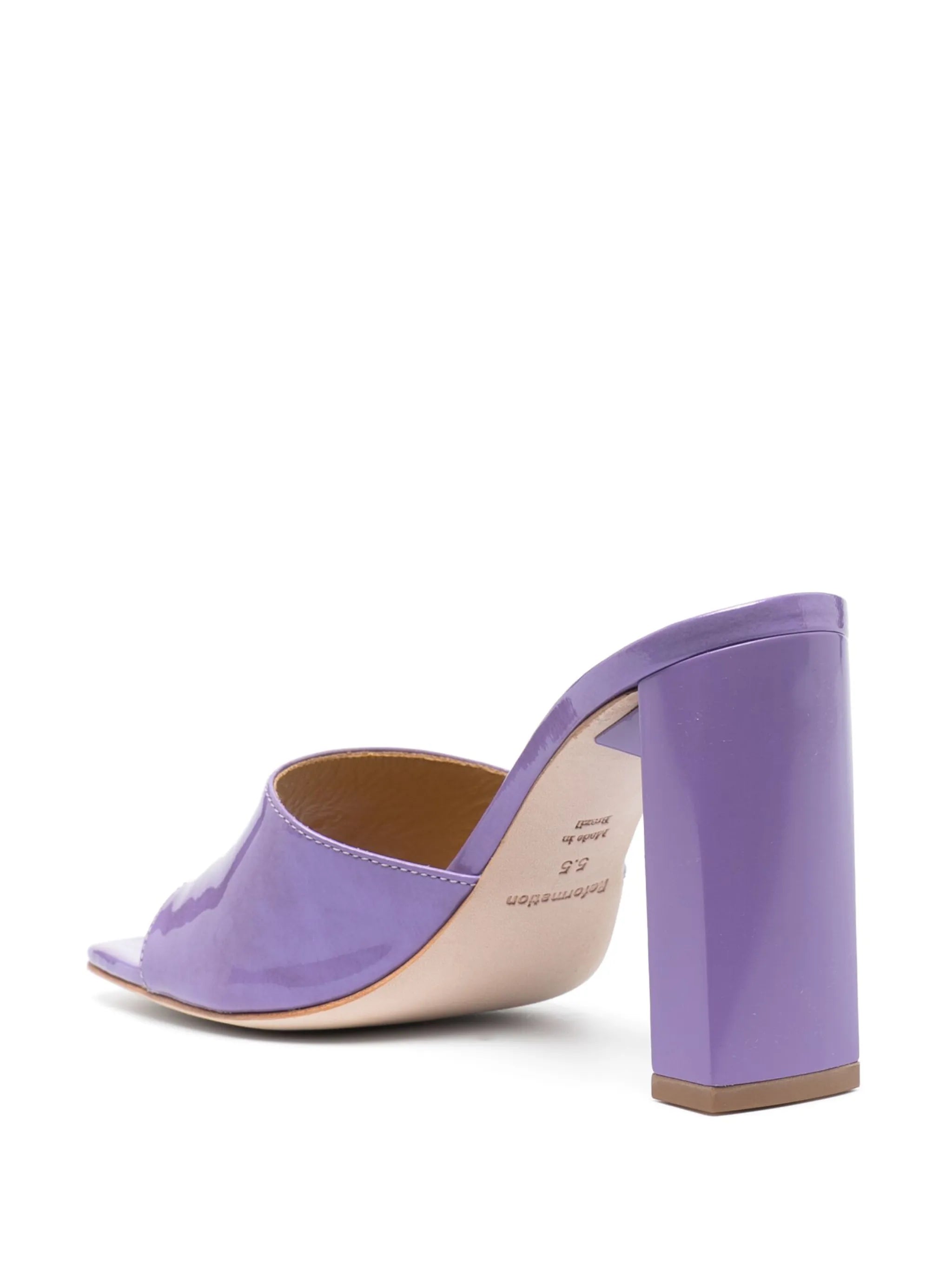 100mm open-toe sandals
