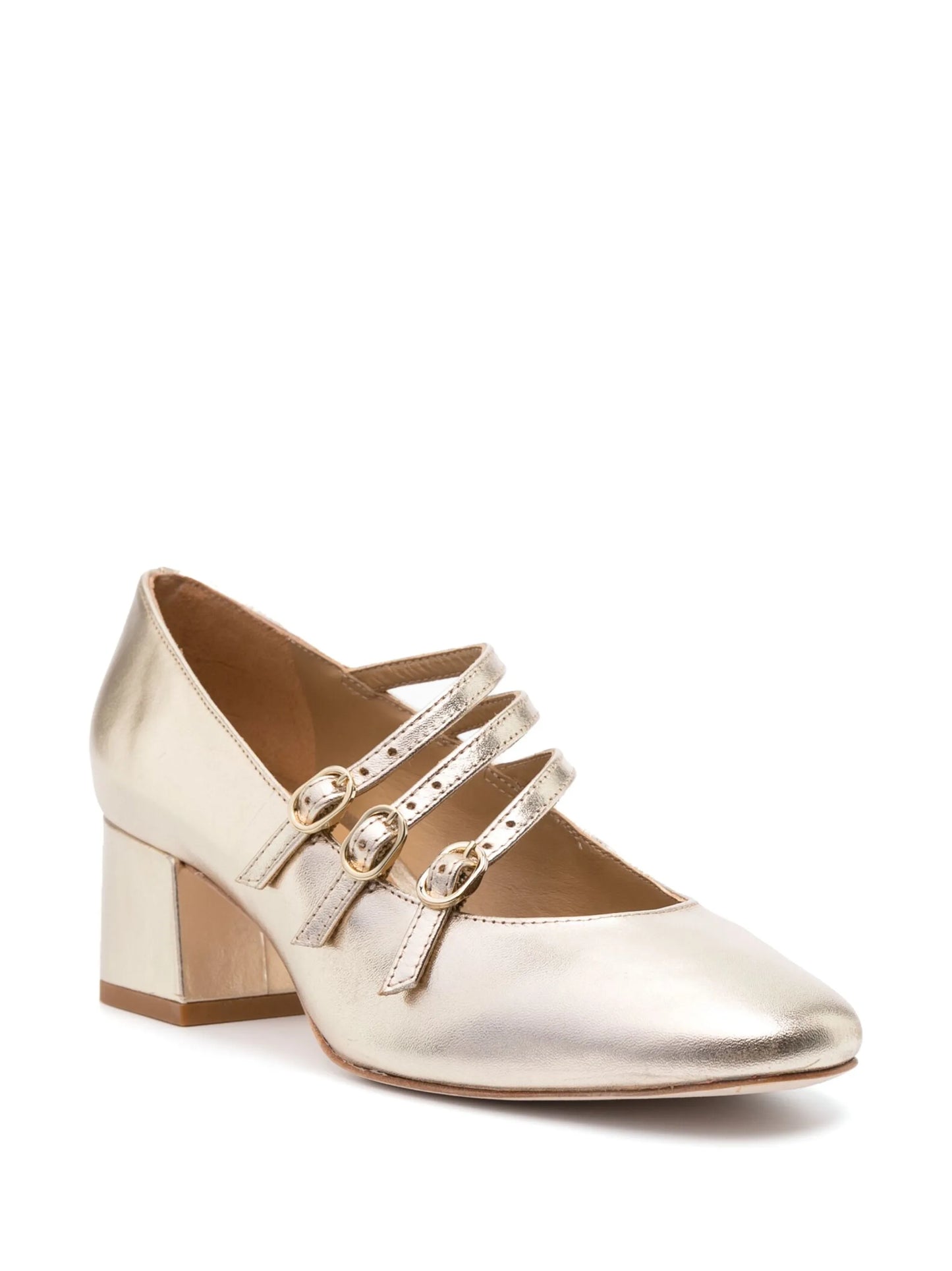 Mimi 50mm leather pumps