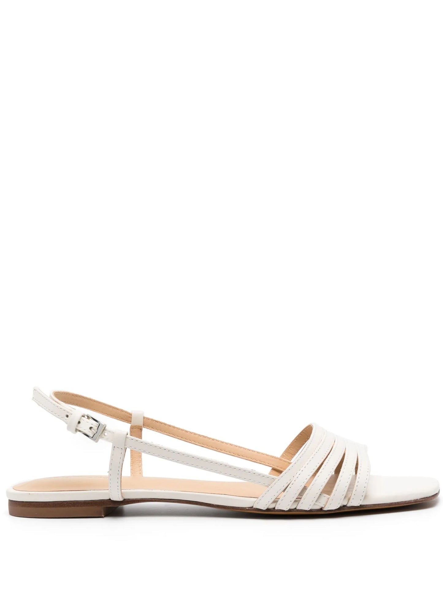 Millie lattice leather sandals