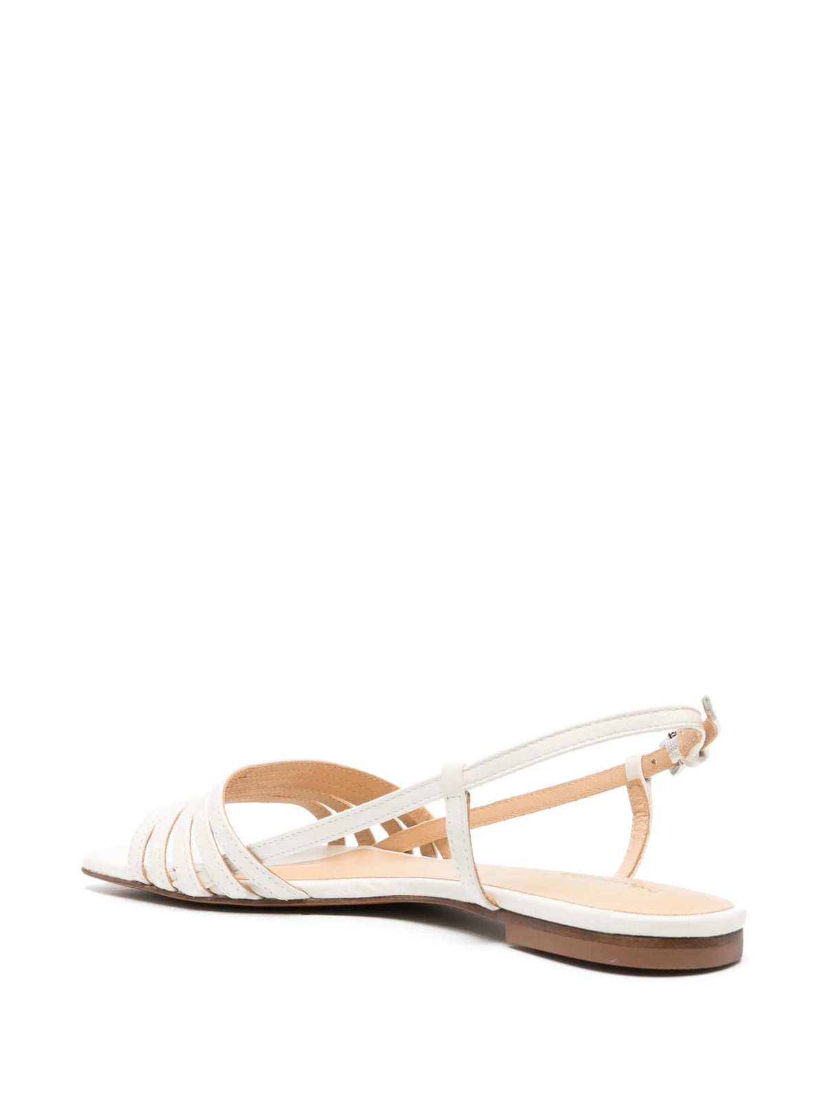 Millie lattice leather sandals