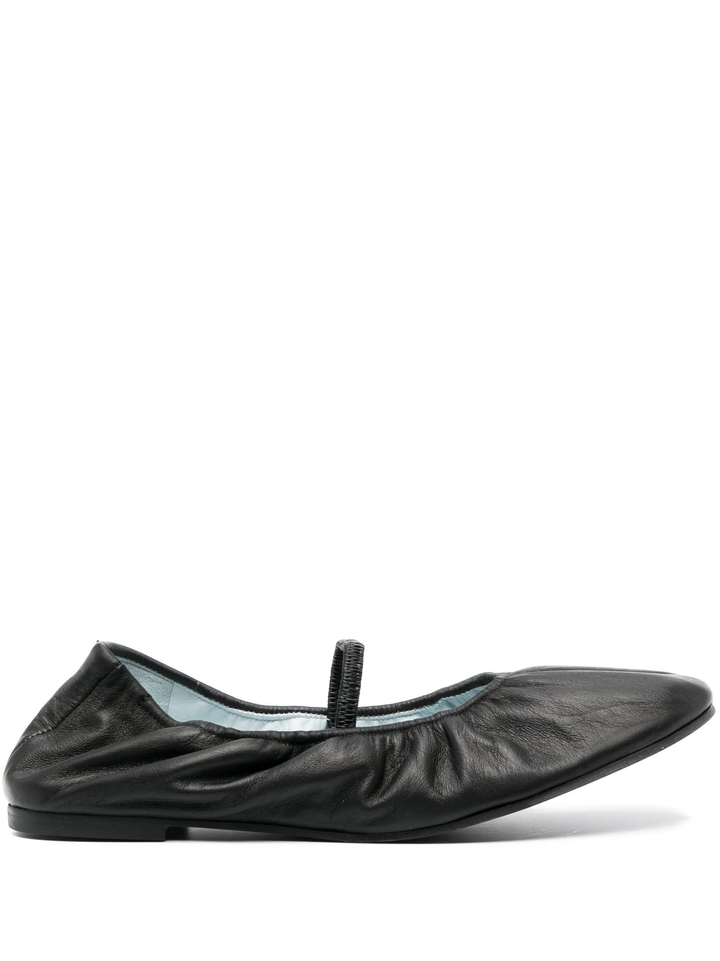 Buffy round-toe ballerinas